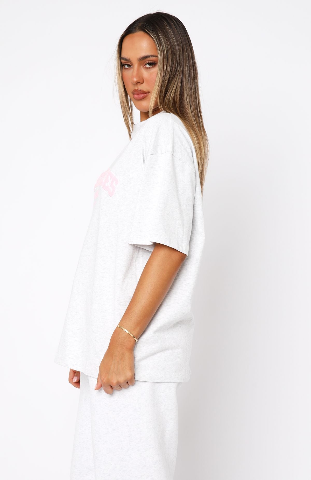 Ultimate Global Oversized Tee - Premium Grey Marle
