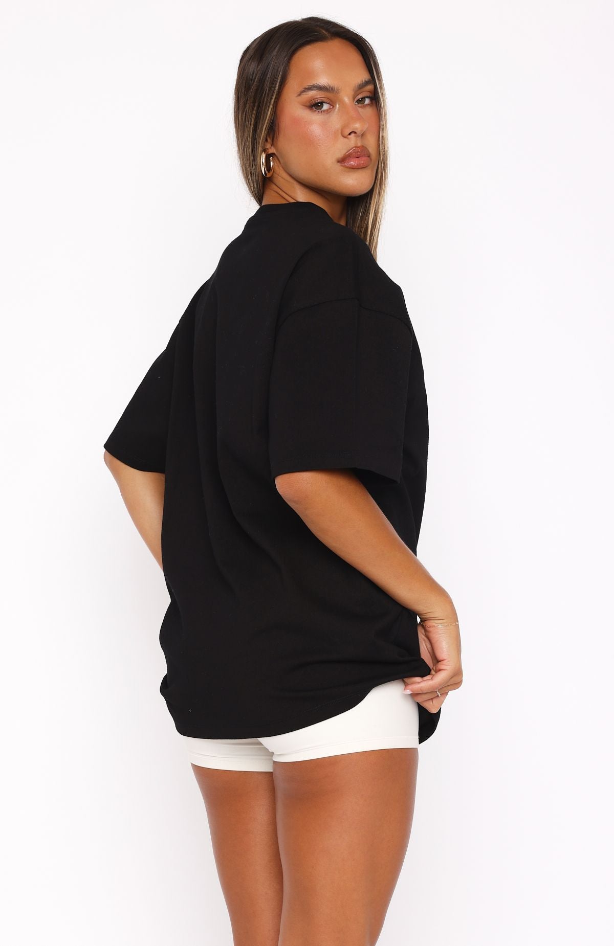 Premium Studio Classic Oversized Tee - Ultimate Comfort in Black