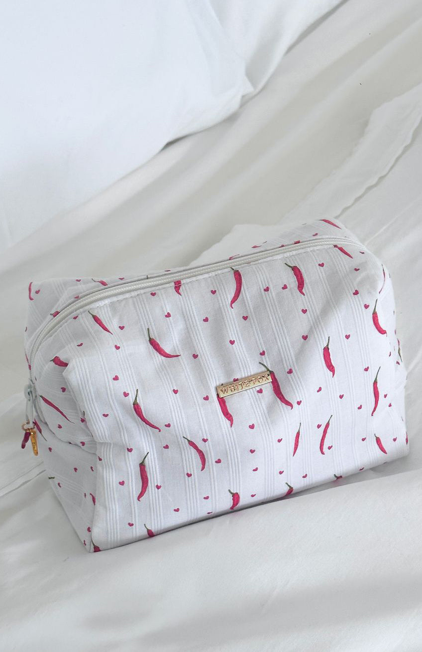 Premium Chilli Dream Cosmetic Bag by Later Love