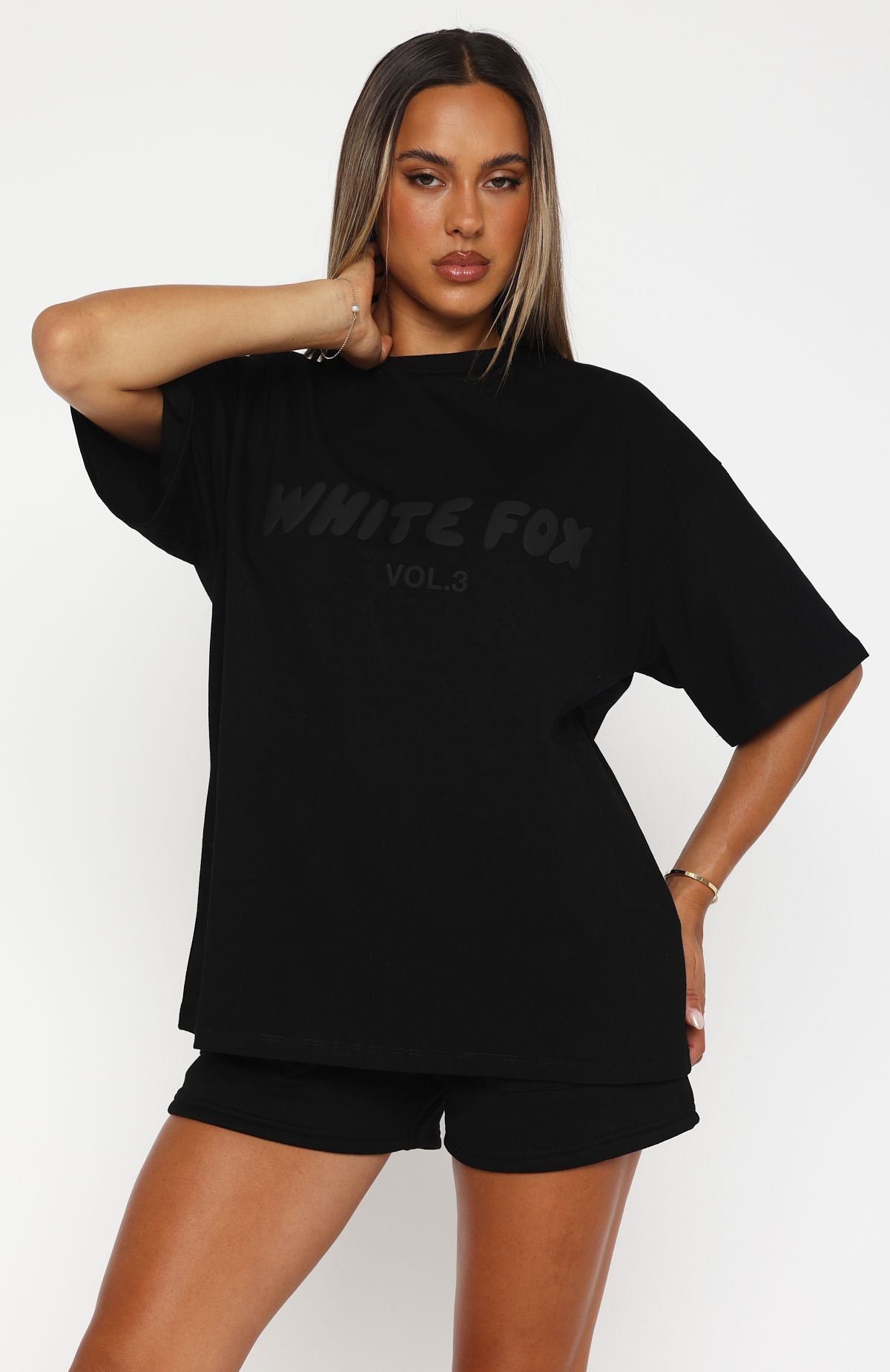 Ultimate Offstage Oversized Tee - Premium Onyx Black