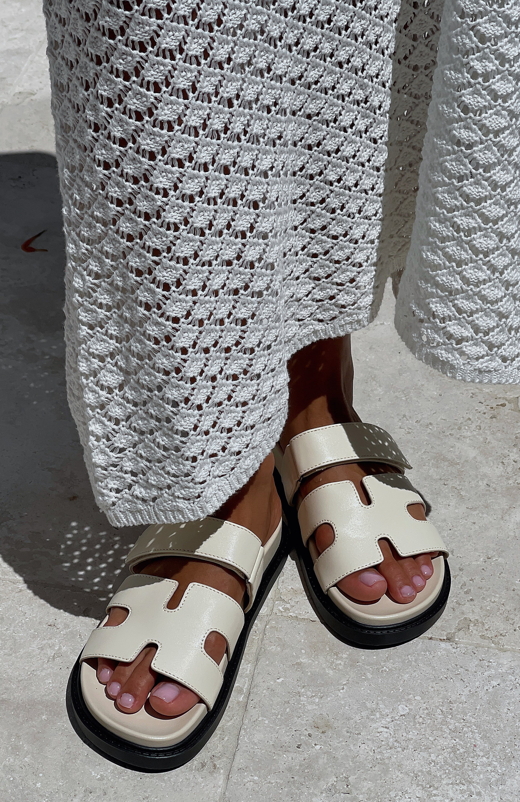 Ultimate Riley Sandals Ivory - Effortless Style & Comfort