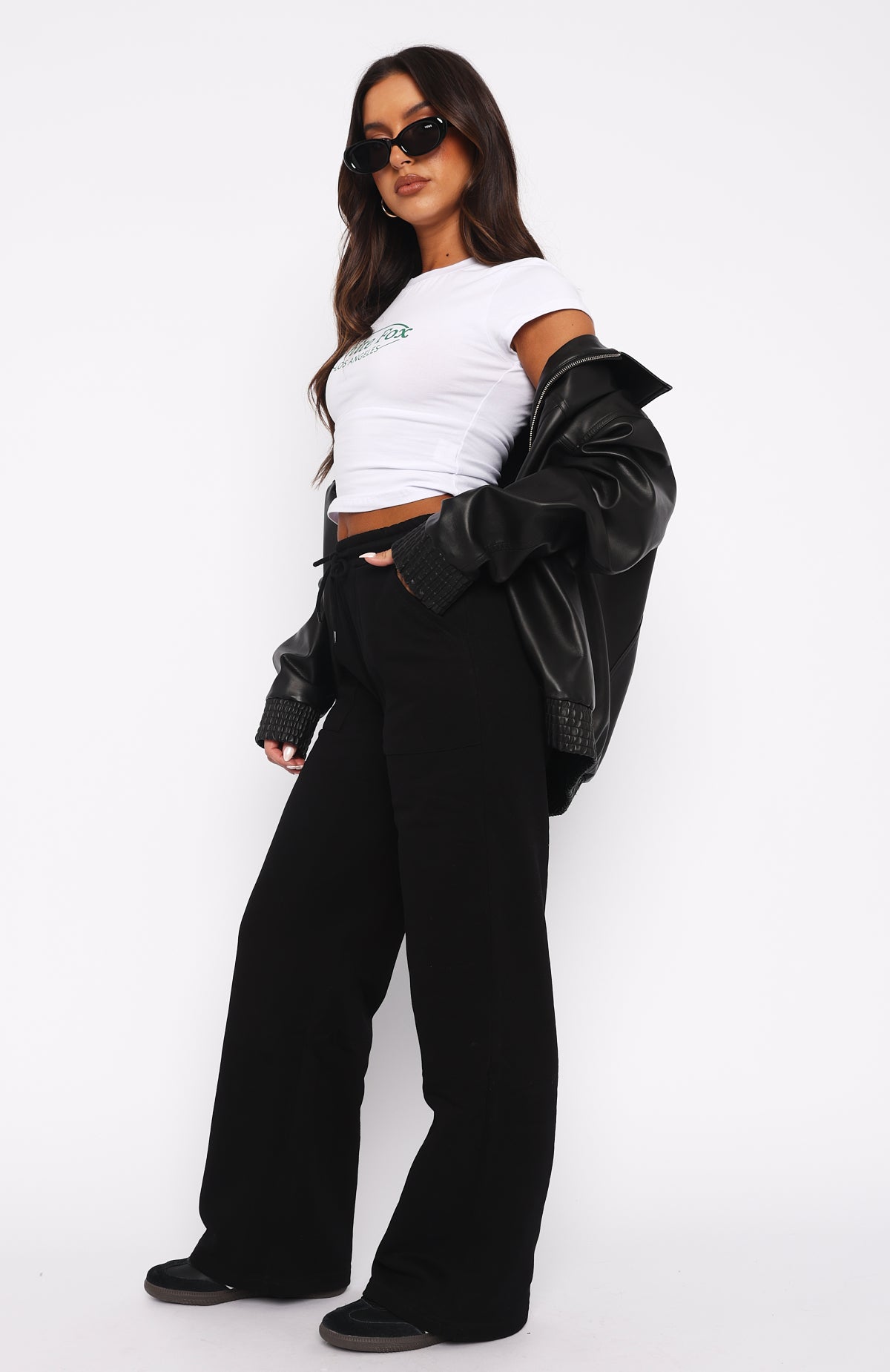 Premium Wide Leg Sweatpants - Ultimate Comfort in Black