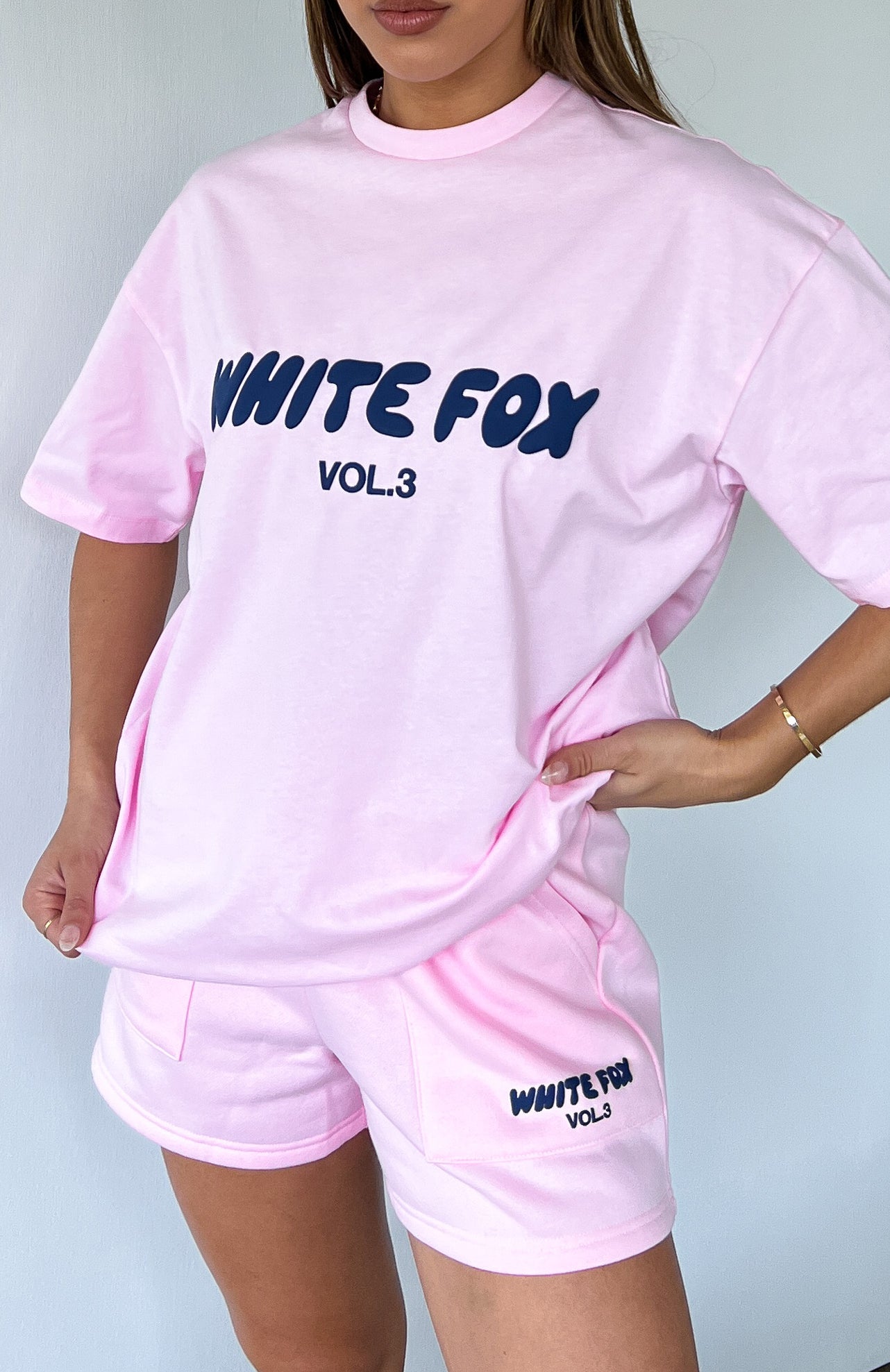 Premium Offstage Oversized Tee - Posy Pink