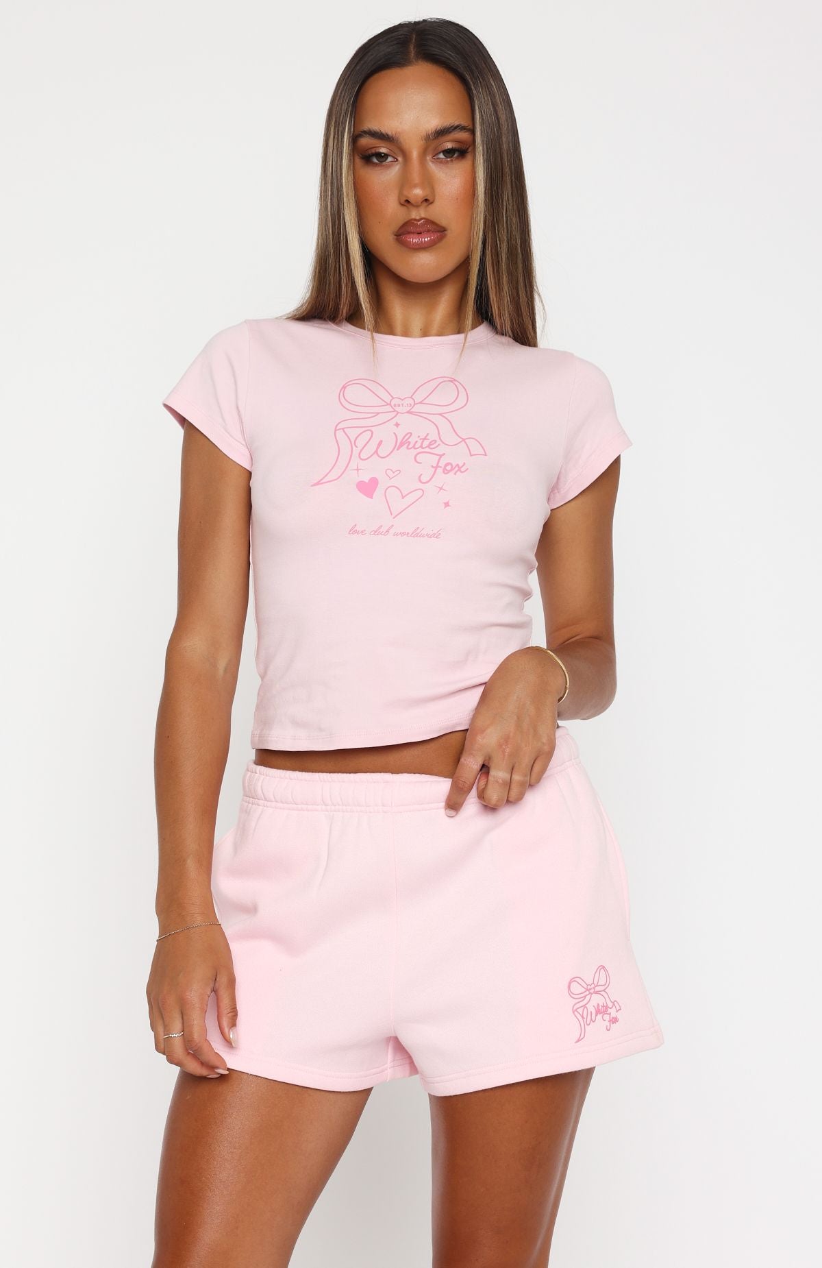 Premium Love You Forever Baby Tee - Soft Pink