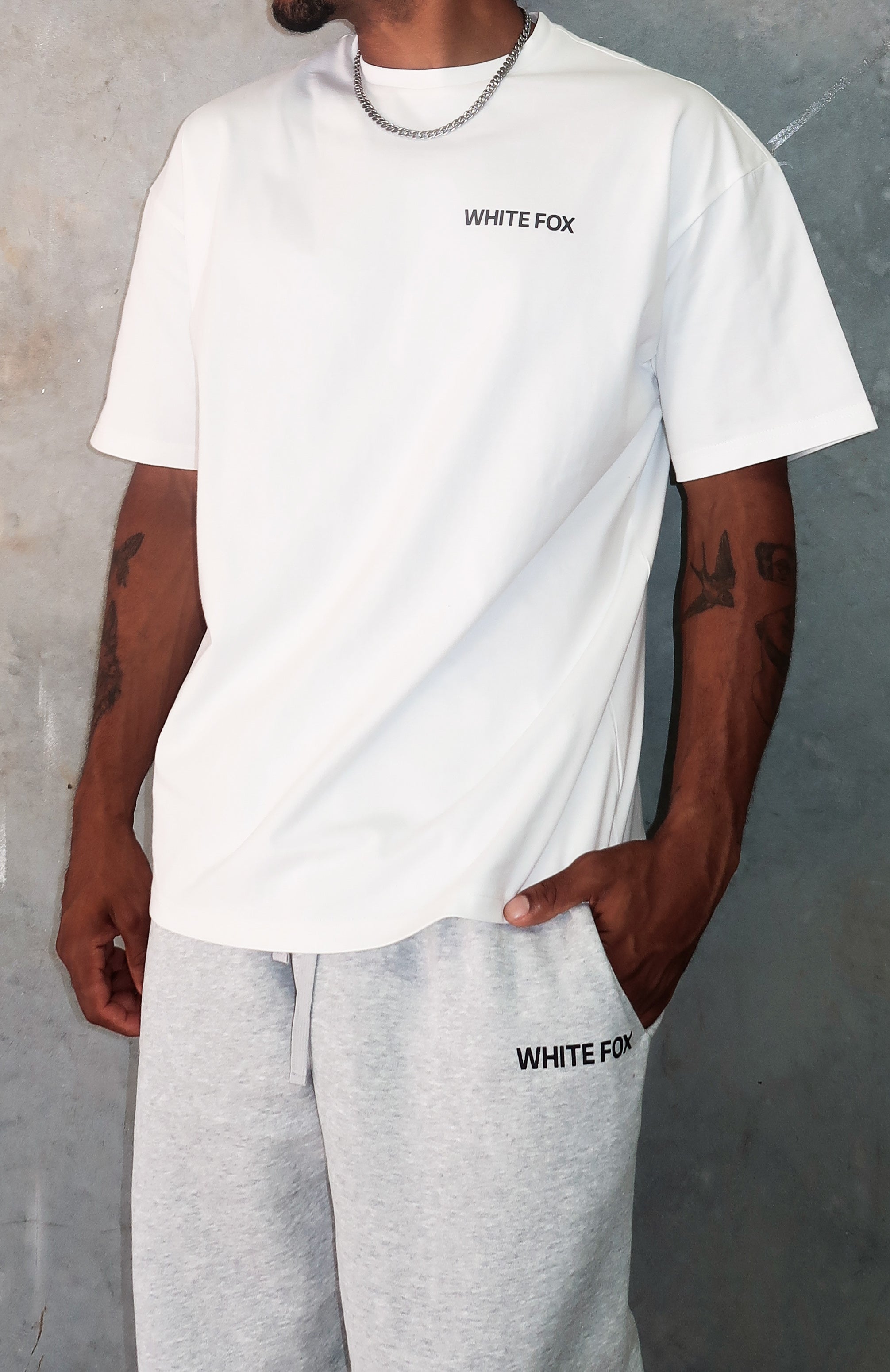 Premium Core Classic Oversized Tee - Ultimate Comfort in White