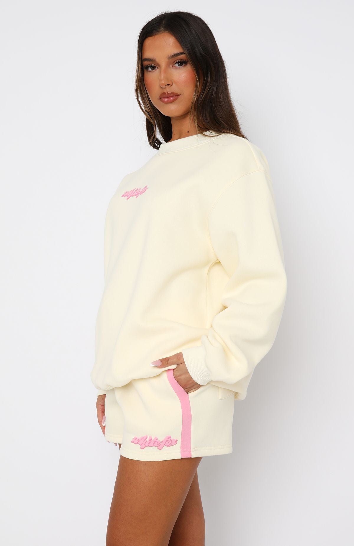 Premium Oversized Sweater Buttercream - Ultimate Comfort