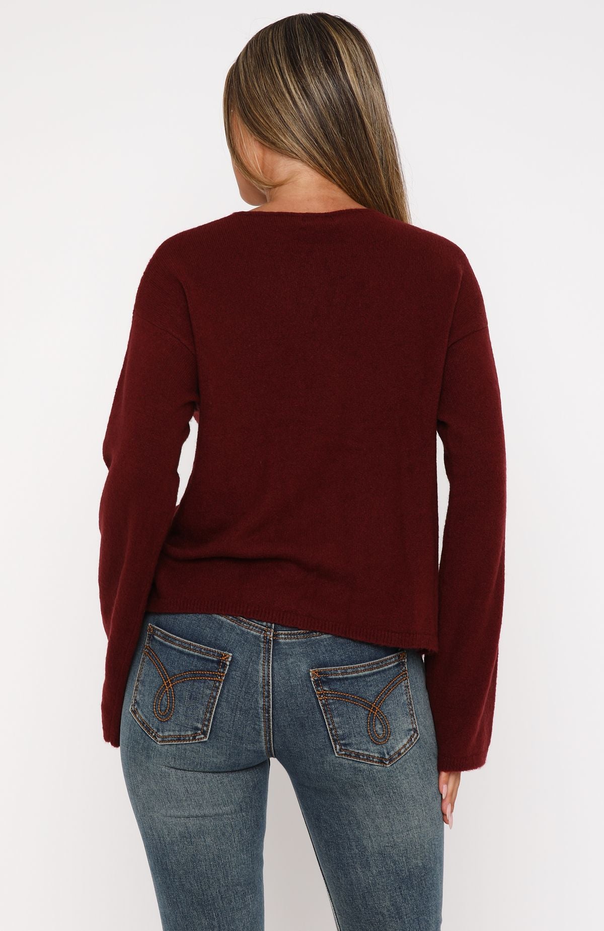 Premium Burgundy Art Cardigan - Ultimate Comfort & Style