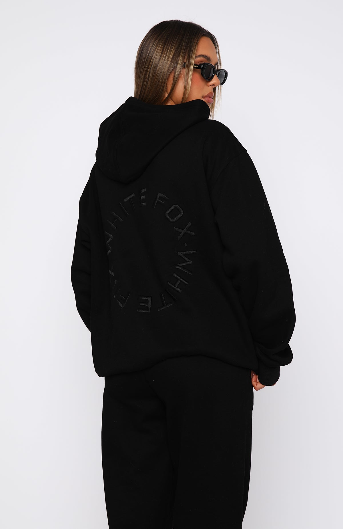 Ultimate Stay Lifted Oversized Hoodie - Premium Black