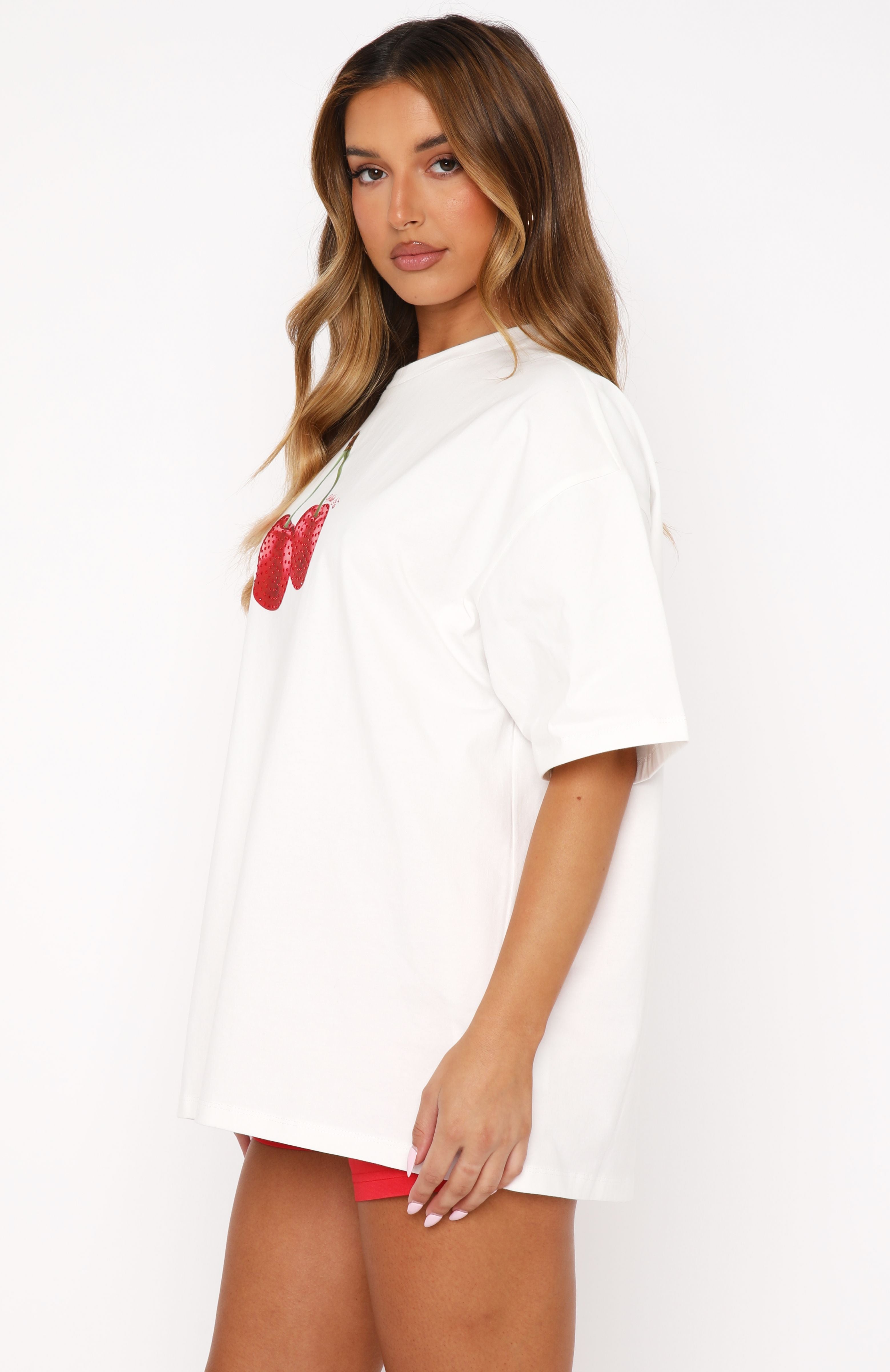 Premium Sweet Like Sugar Oversized Tee - Ultimate Comfort in White