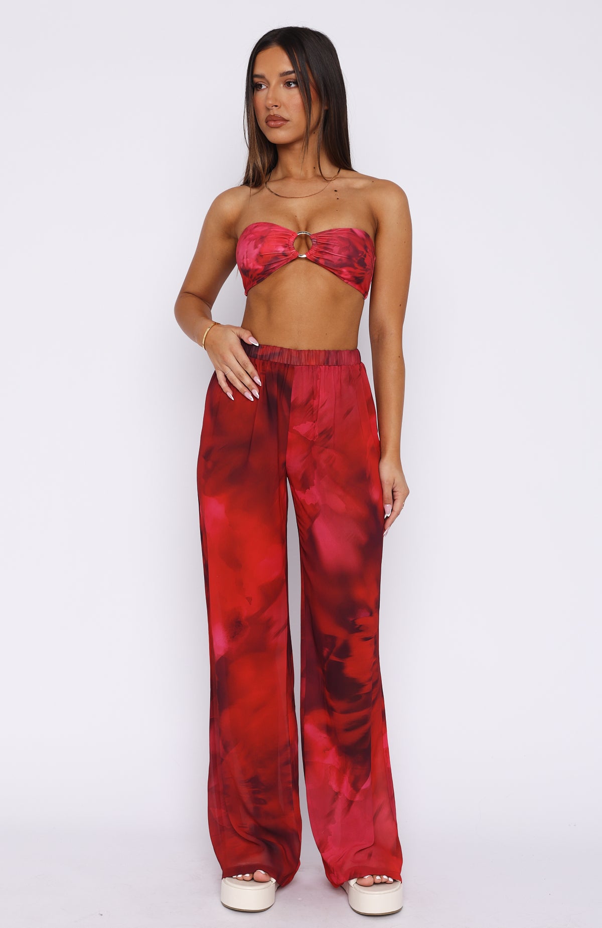 Ultimate Cherry Desire High-Waist Pants