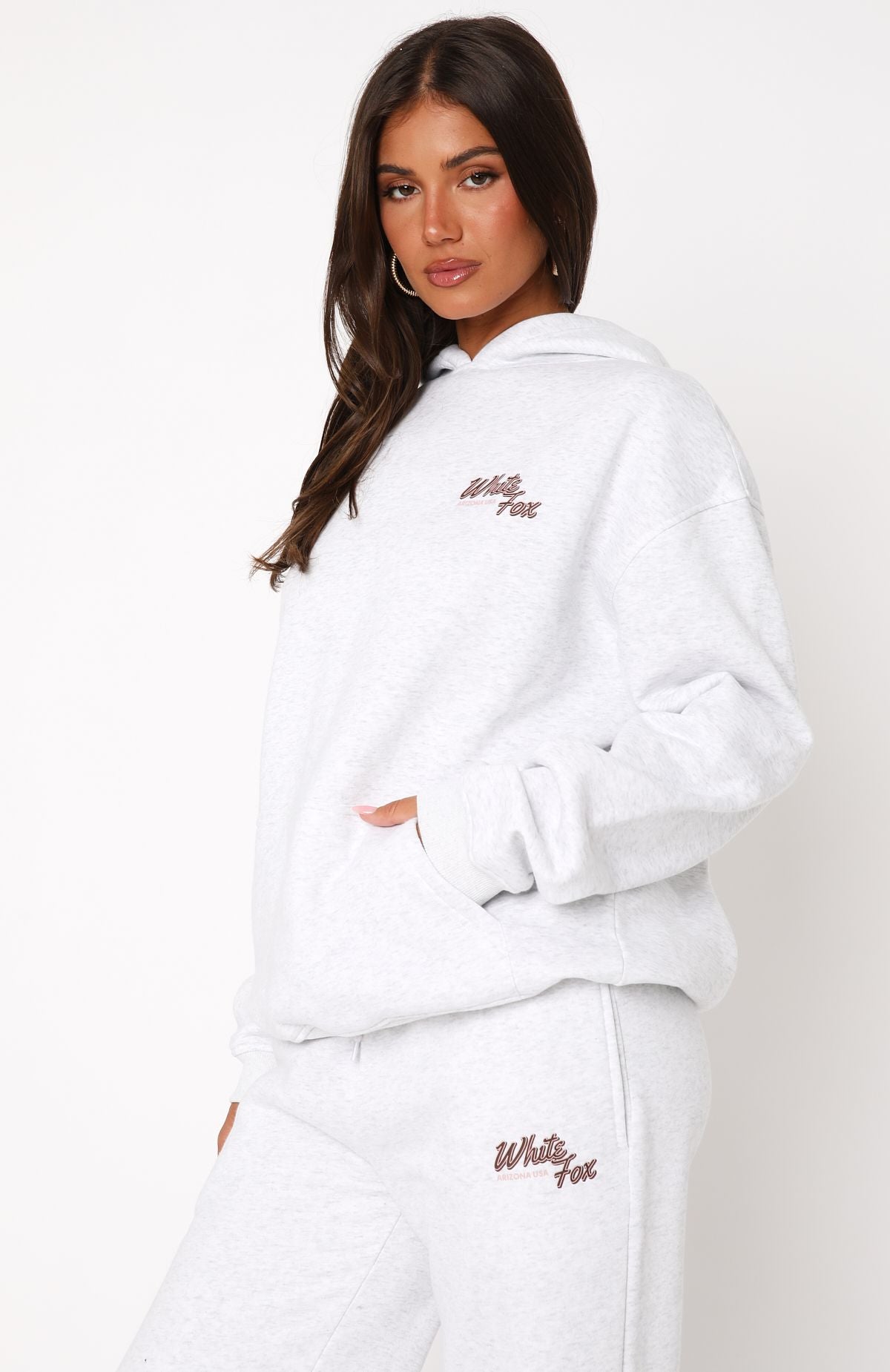 Premium Scenic Route Oversized Hoodie - Grey Marle | Ultimate Comfort