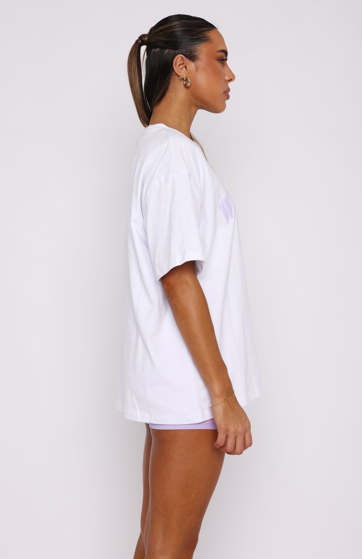 Premium Athletics Era Oversized Tee - Ultimate Comfort in White