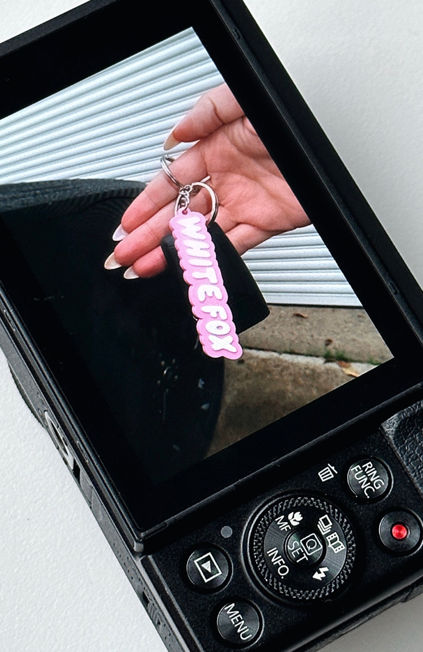 Premium Pink 'I've Got You' Keychain - Ultimate Accessory Upgrade