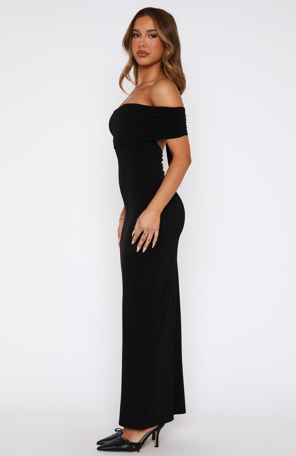 Premium Truth Over Lies Maxi Dress - Ultimate Elegance in Black