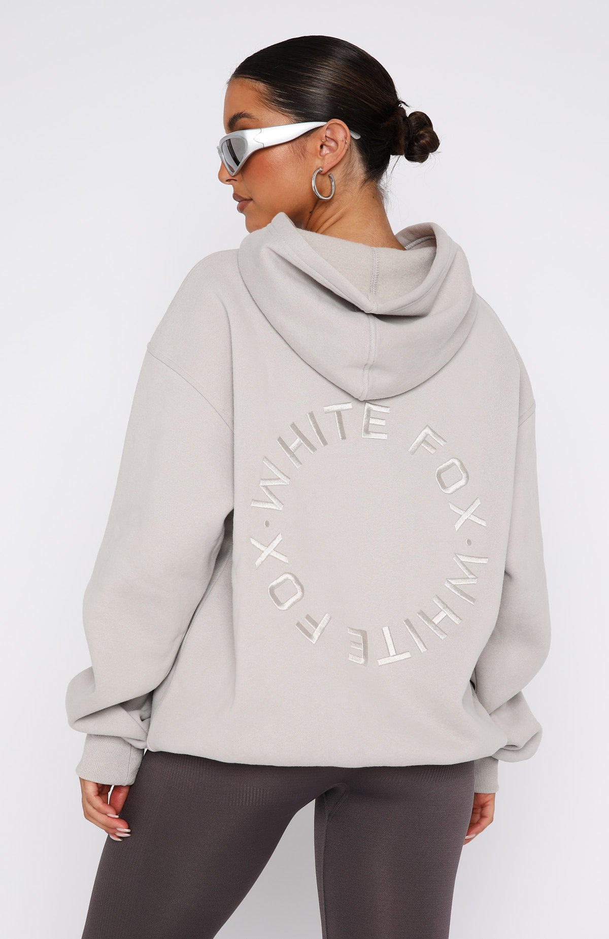 Premium Stay Lifted Oversized Hoodie - Moon