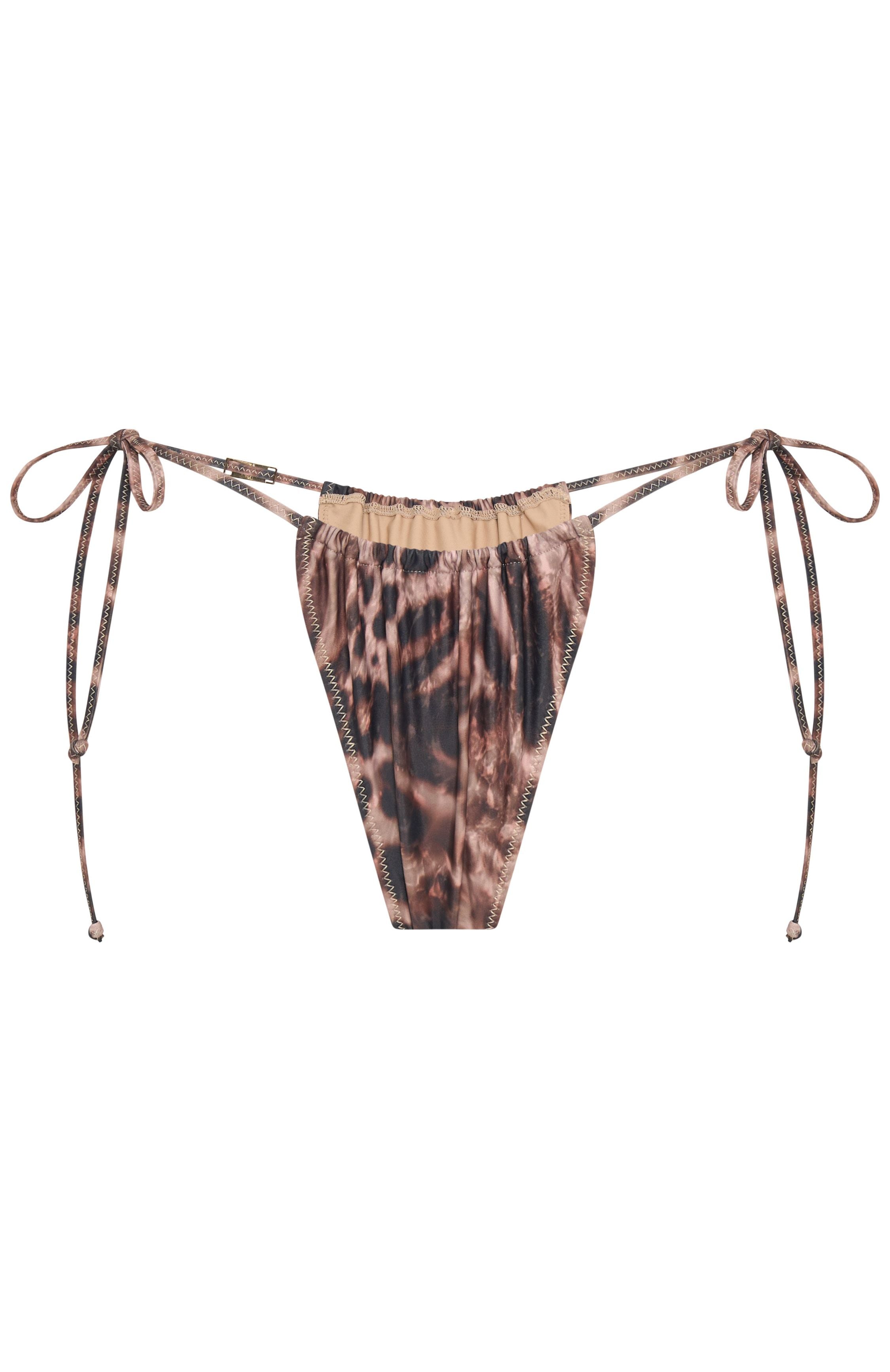Premium Rule Breaker Bottoms: The Wild Print Bikini