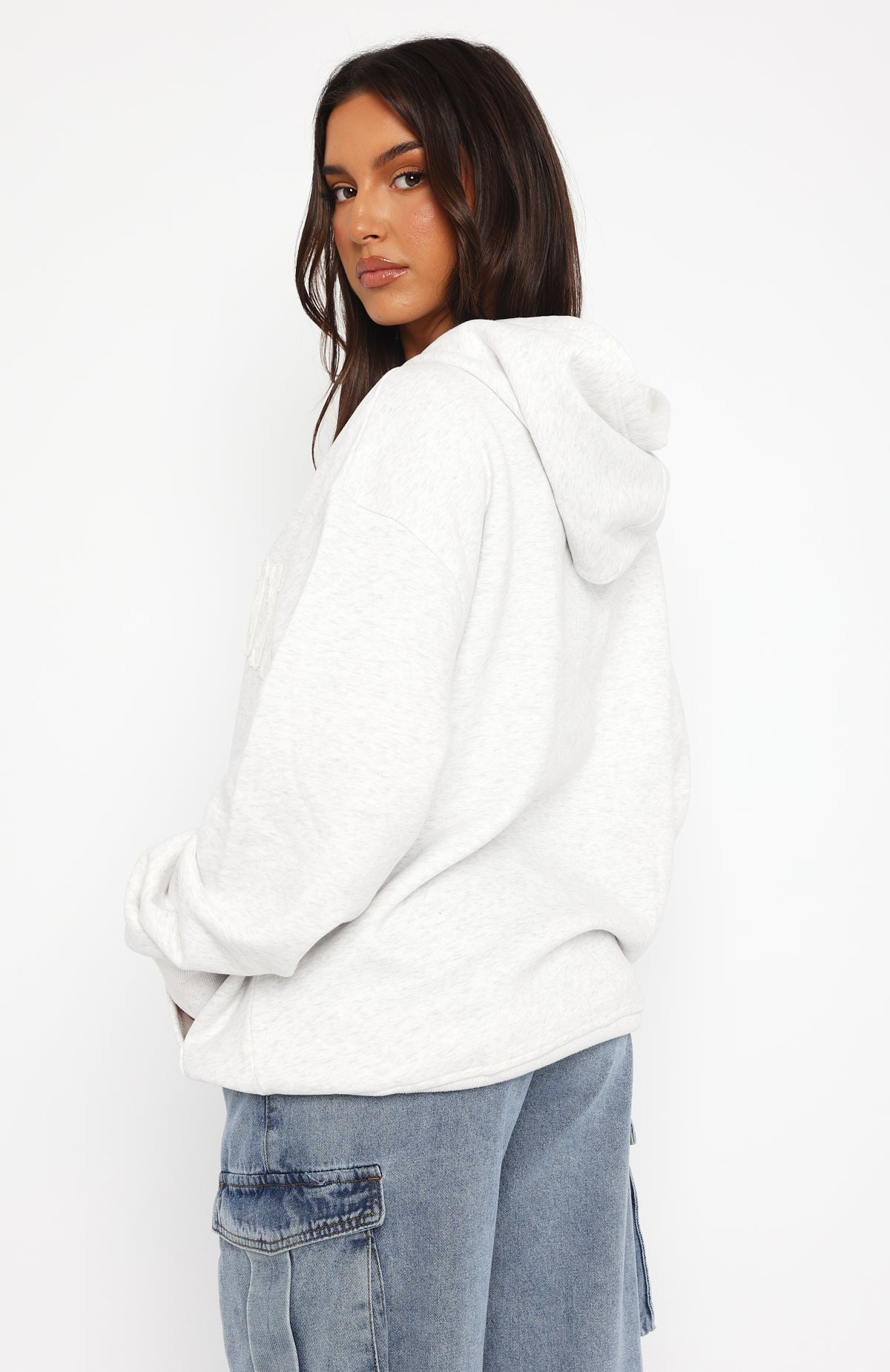 Premium Ultimate Oversized Hoodie - Grey Marle