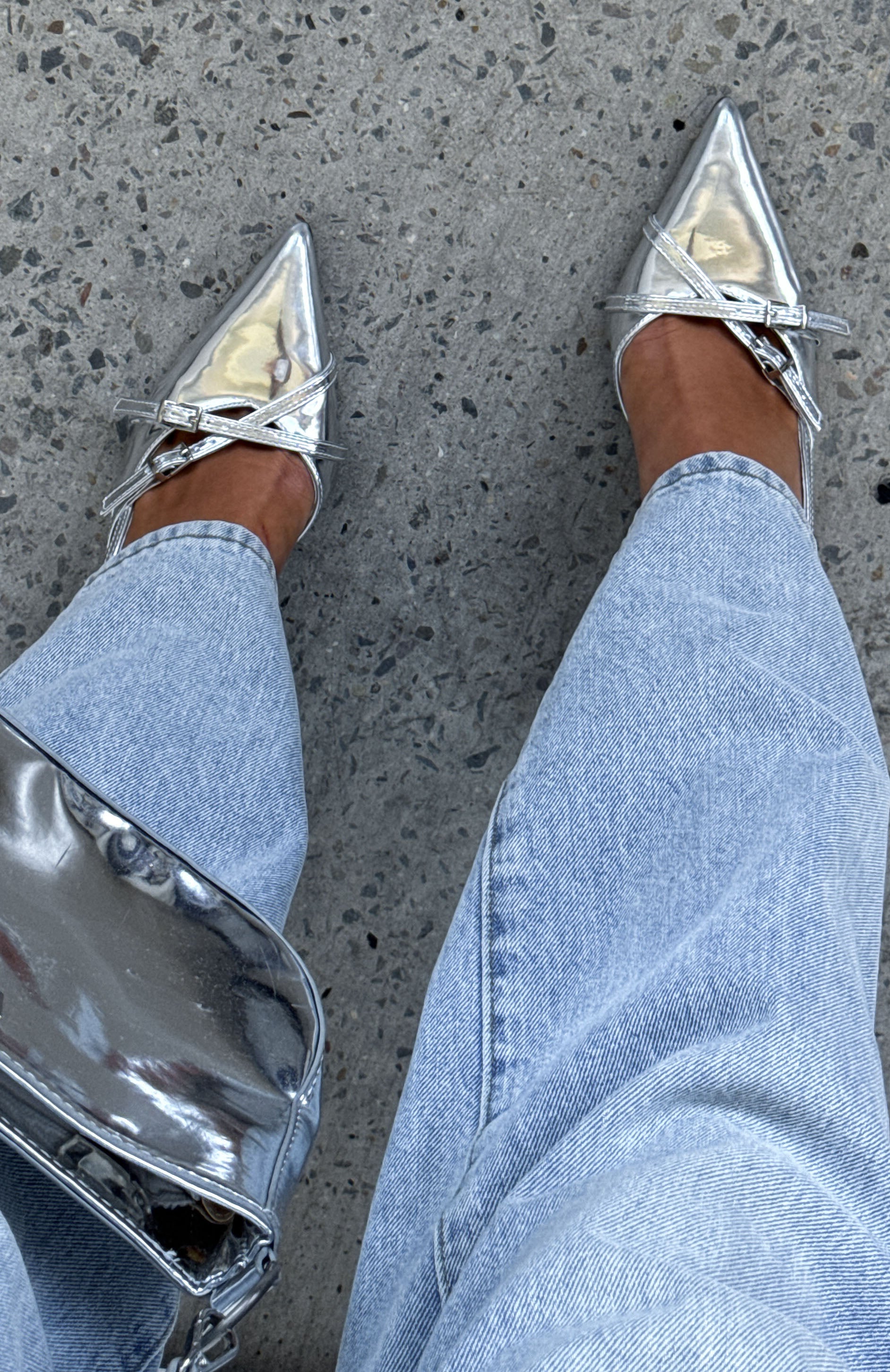 Premium End Game Heels in Silver - Ultimate Elegance