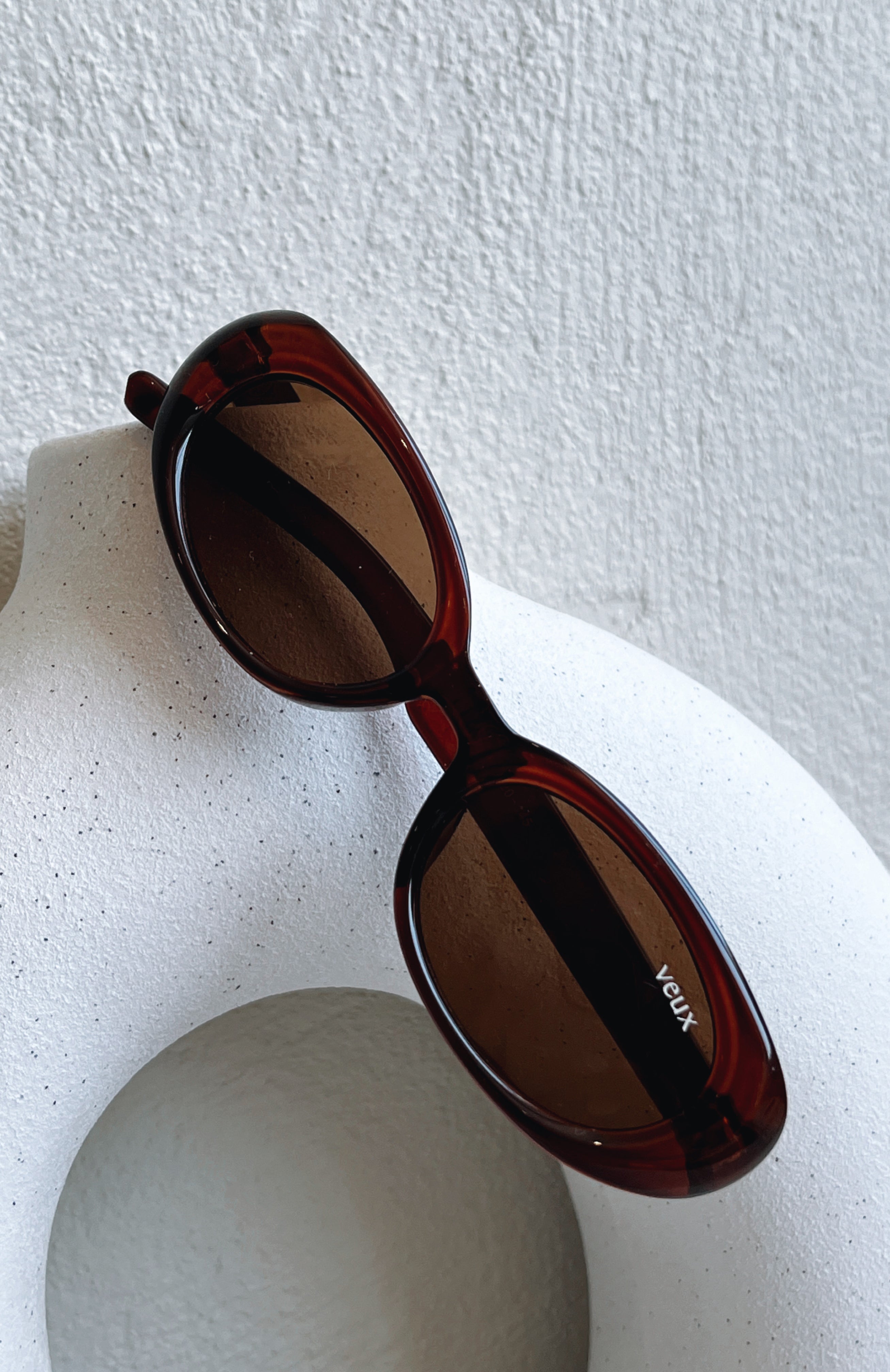 Olivia Premium Brown Sunglasses