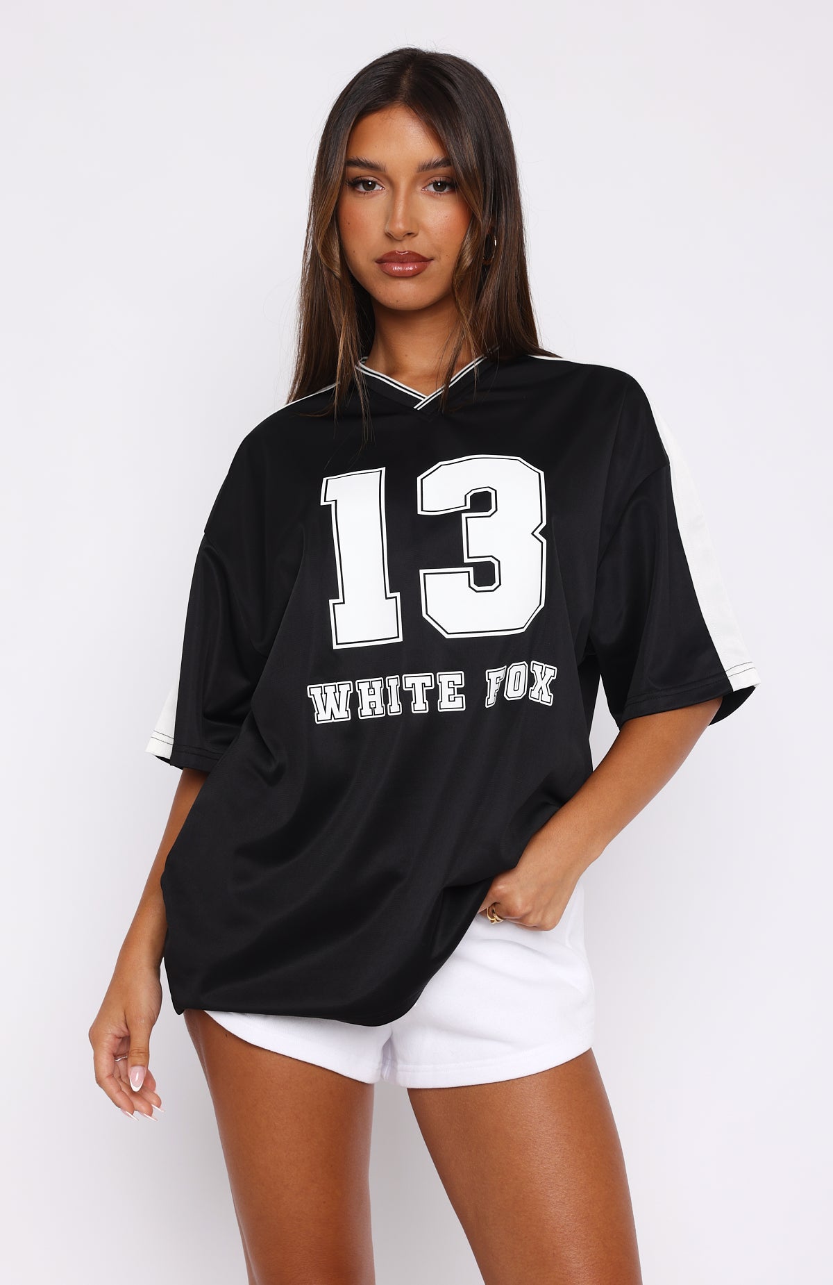 Premium Oversized Jersey Black - Ultimate Comfort & Style