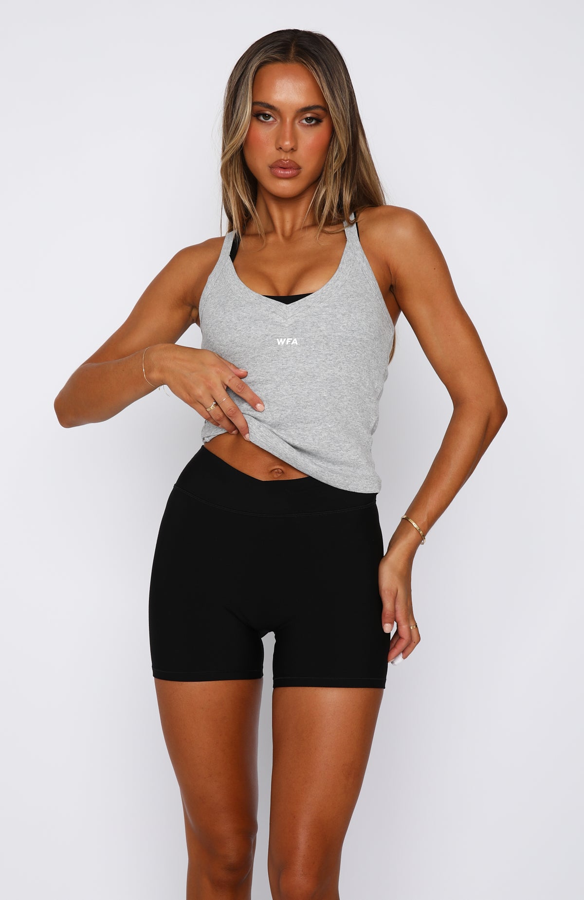 Premium Performance Sports Tank - Grey Marle