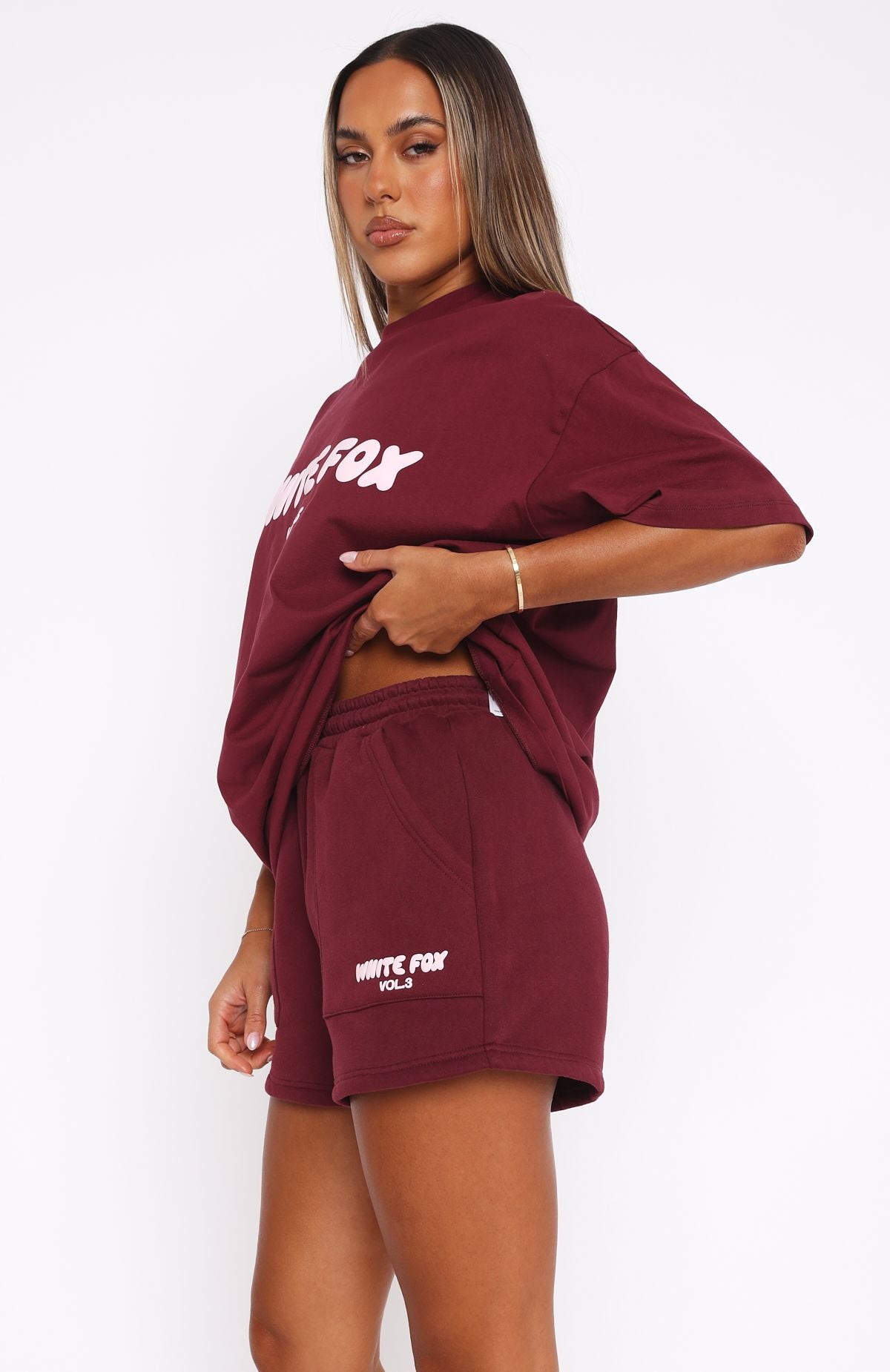 Premium Offstage Lounge Shorts - Red Velvet