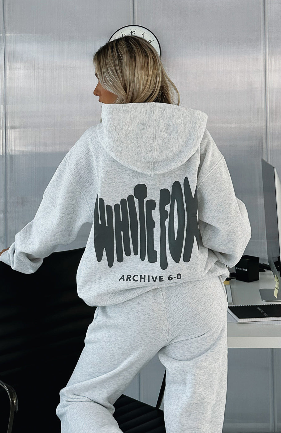 Premium Archive 6.0 Oversized Hoodie in Haze - Ultimate Comfort