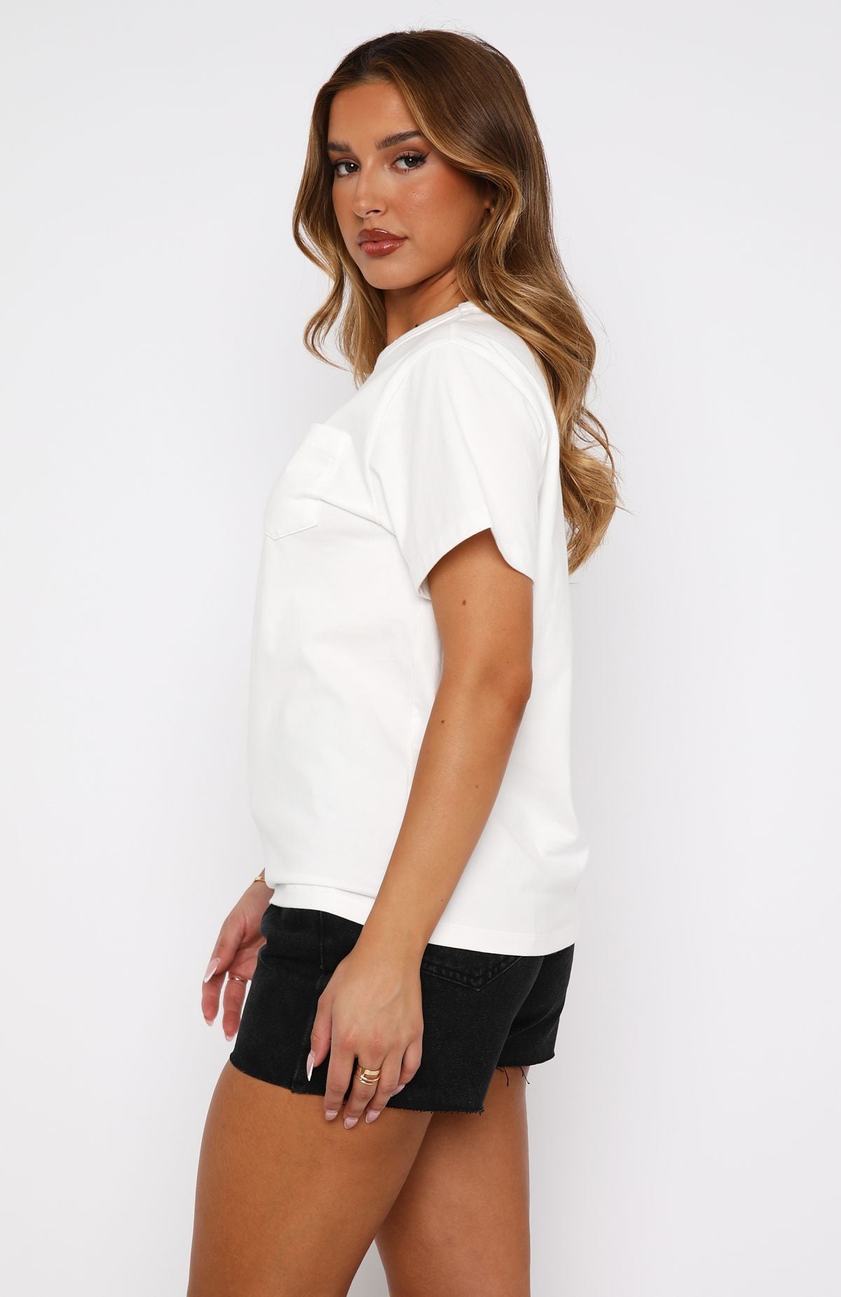 Premium Relaxed Tee: Ultimate Comfort in White