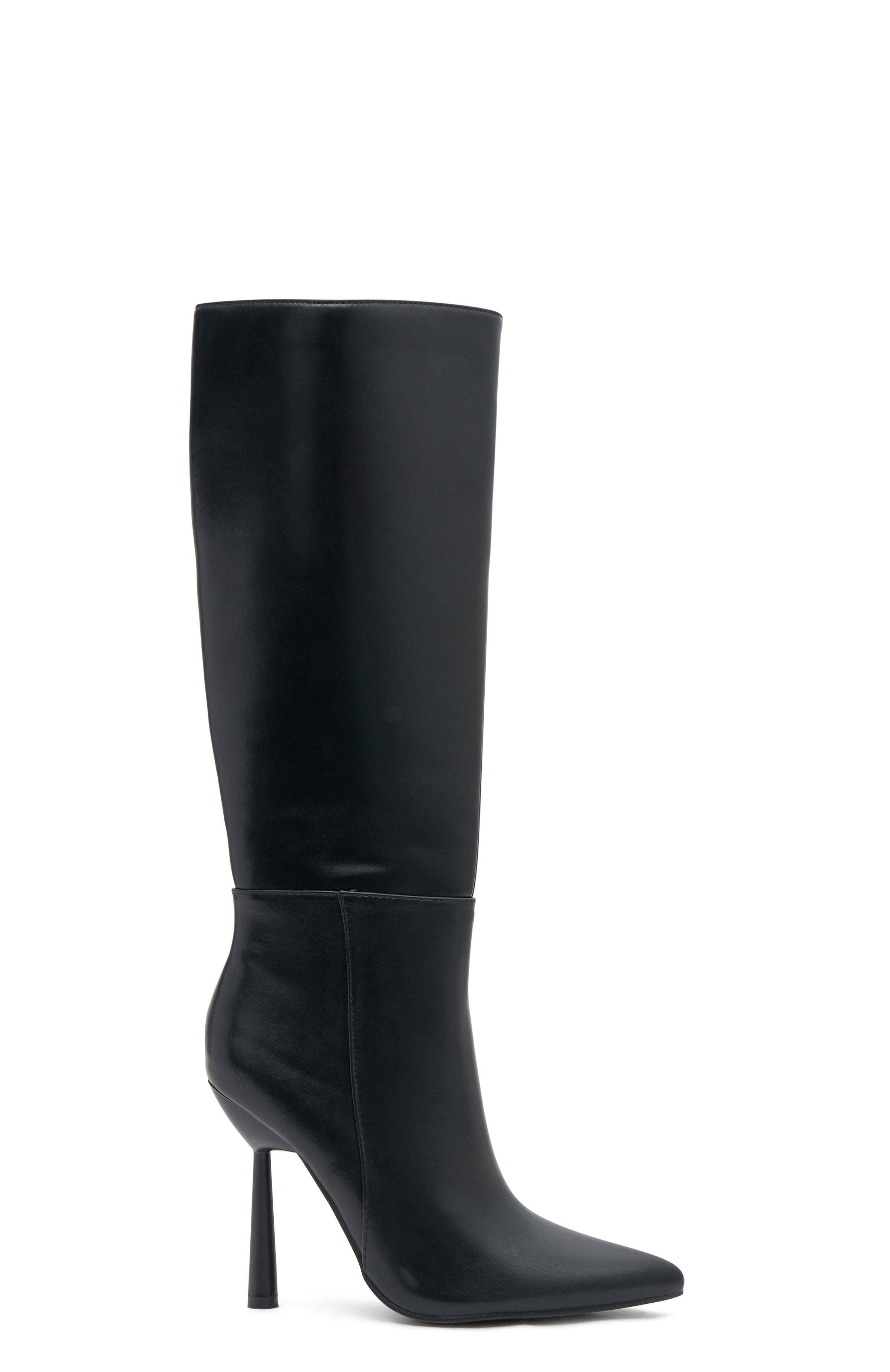 Amelia Premium Knee High Boots - Ultimate Black Smooth