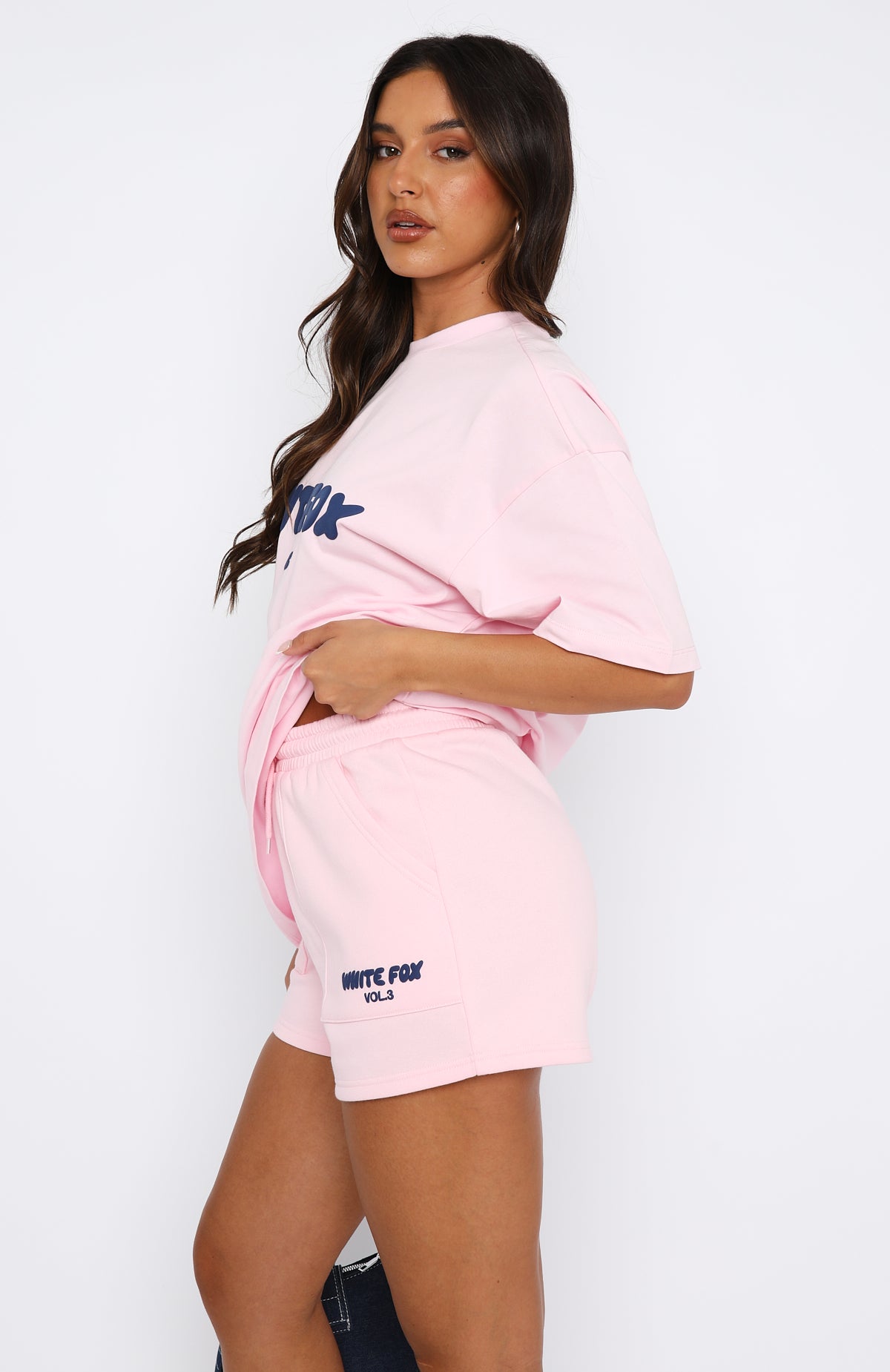 Premium Offstage Oversized Tee - Posy Pink