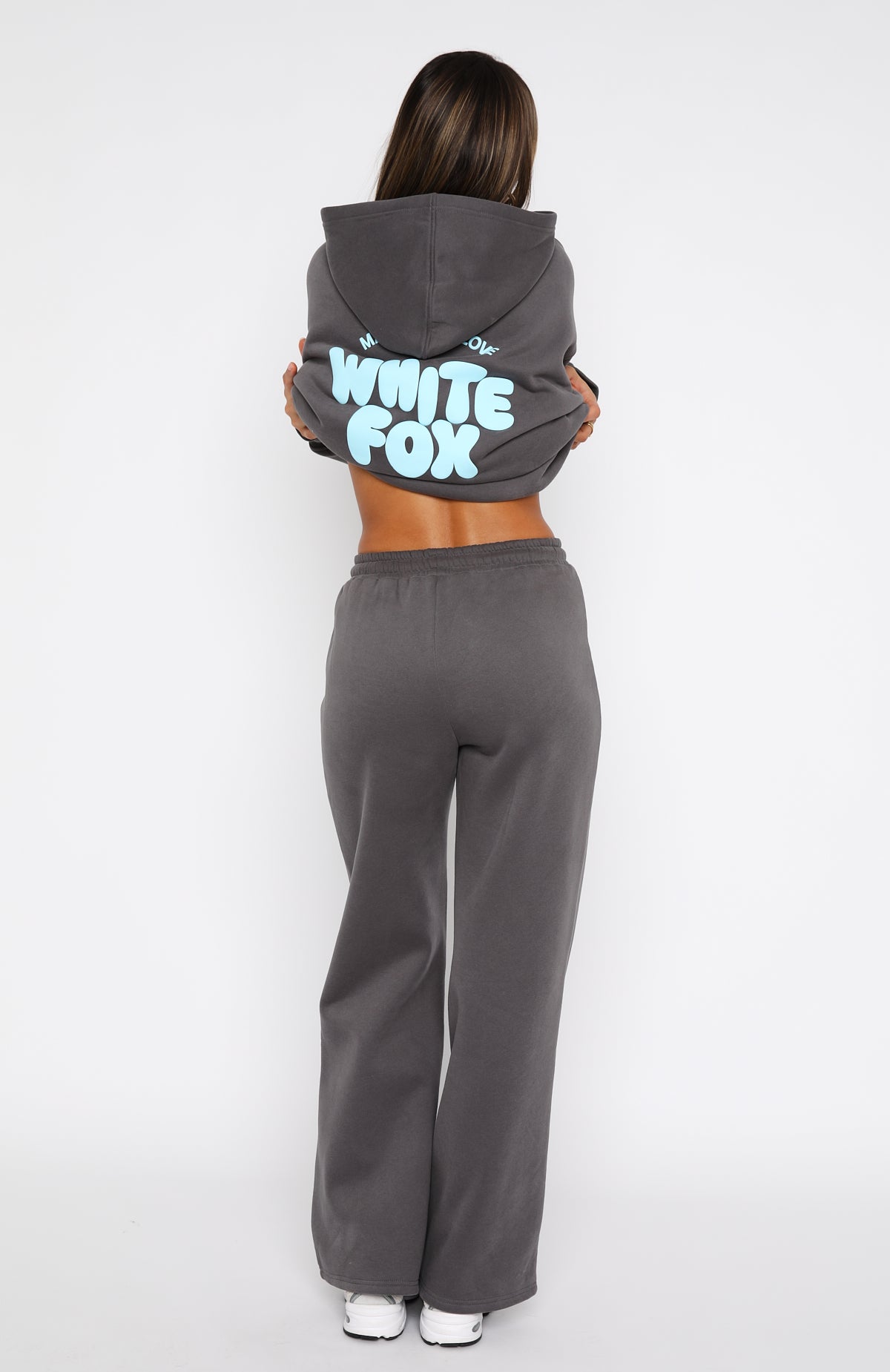 Premium With Love For You Wide Leg Sweatpants - Volcanic Edition