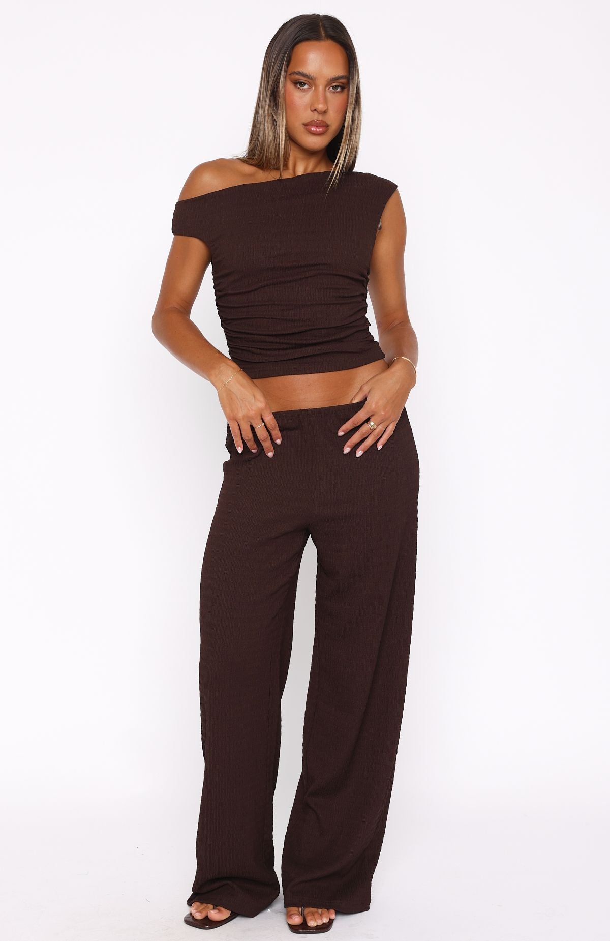 Premium Turn Heads Fast Pants - Chocolate