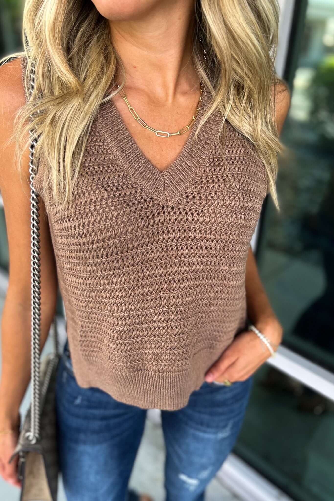 Ultimate V-Neck Sweater Top - Premium Comfort & Style