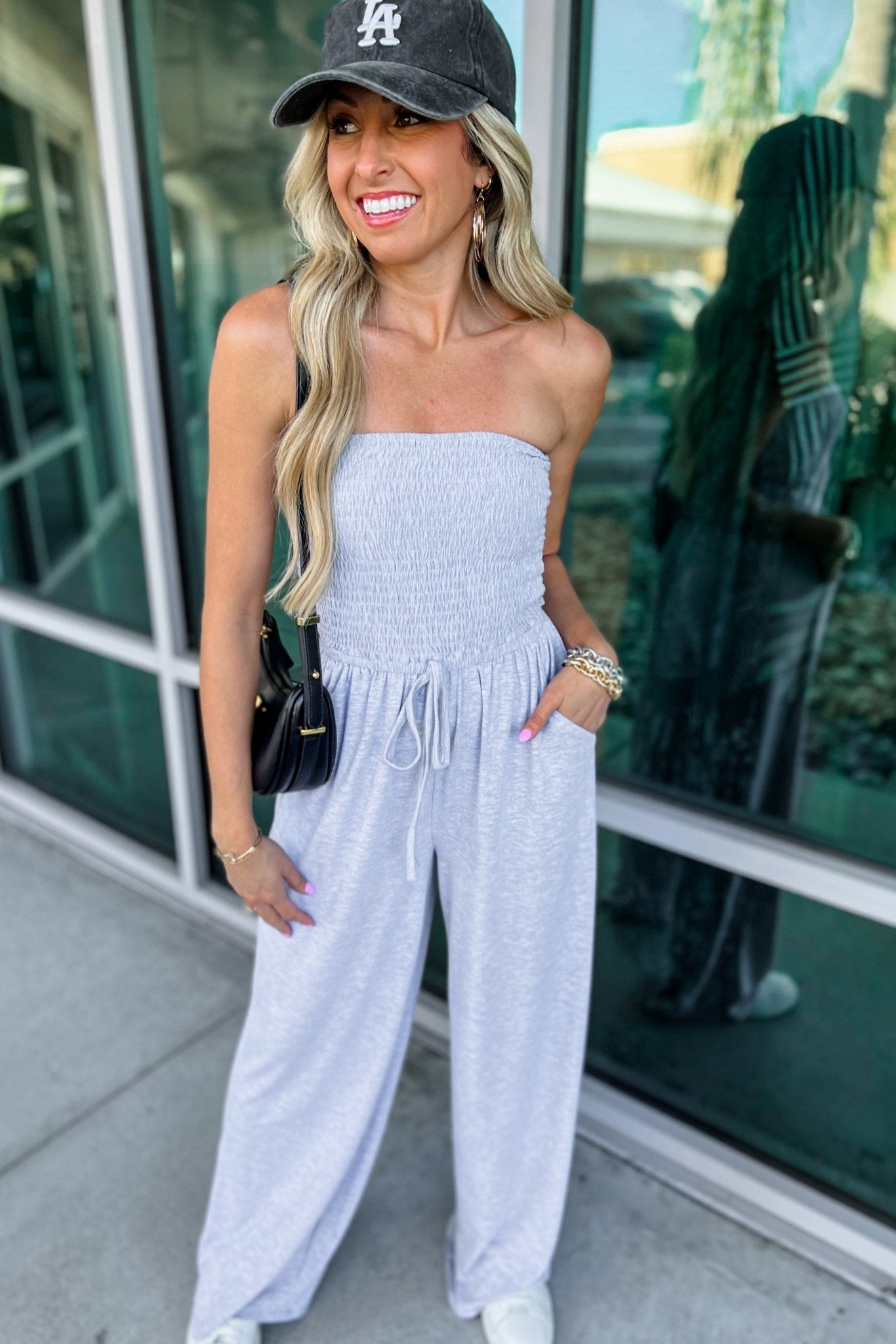 Premium Smocked Jumpsuit - Effortless Style in Multiple Colors