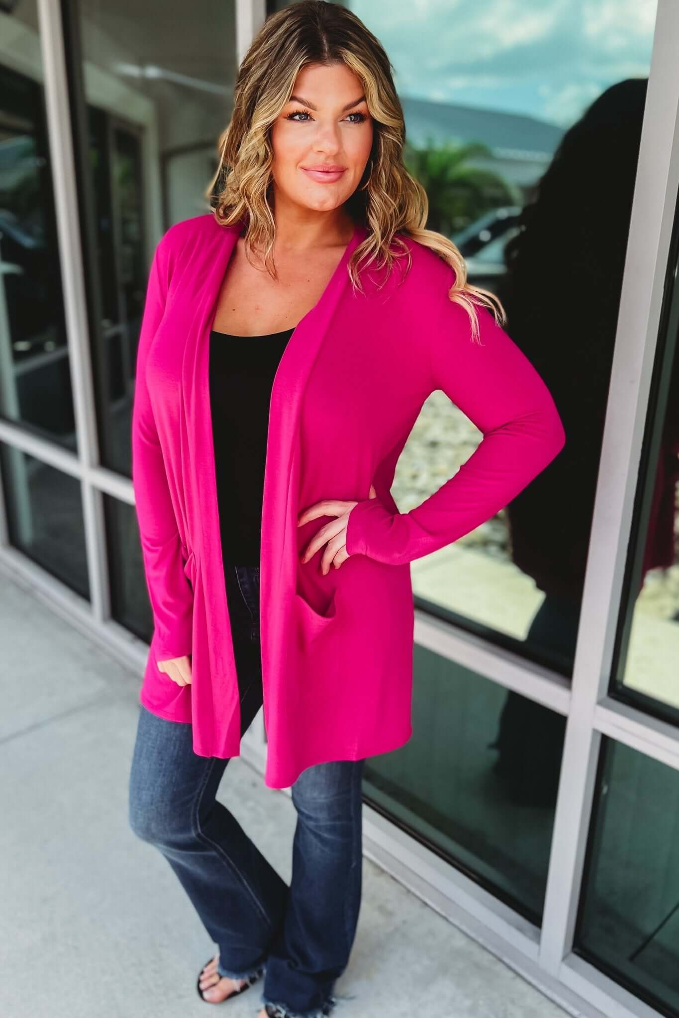 Ultimate Cozy Shorter Length Cardigan - 14 Vibrant Colors!