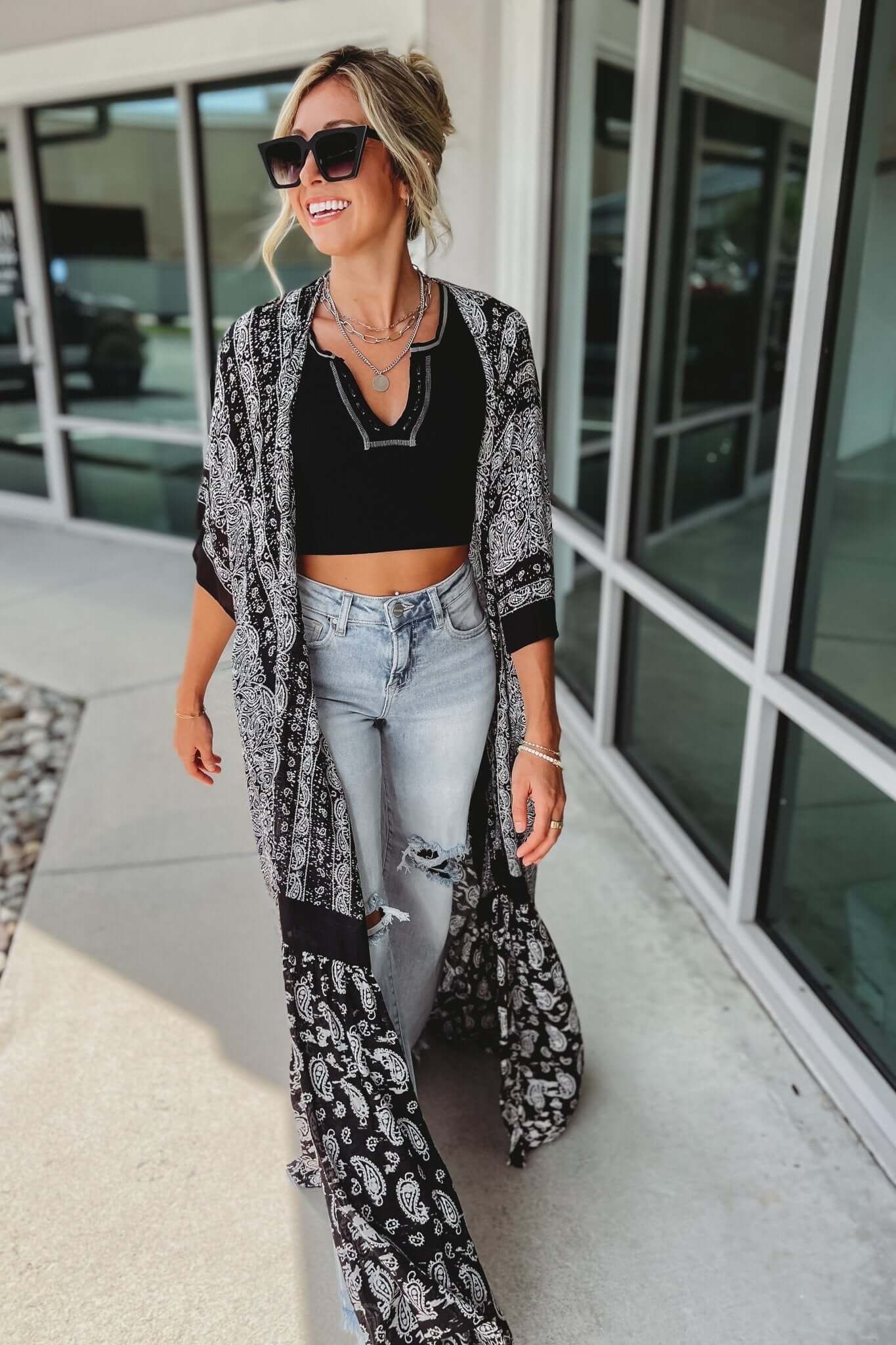 Premium Ribbed Henley Brami Crop Top - 3 Stylish Colors