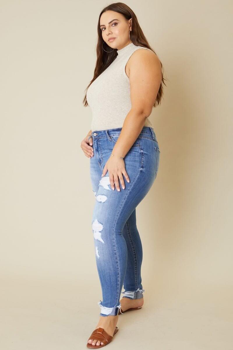 KANCAN Ultimate Distressed Skinny Jeans - I Told You So