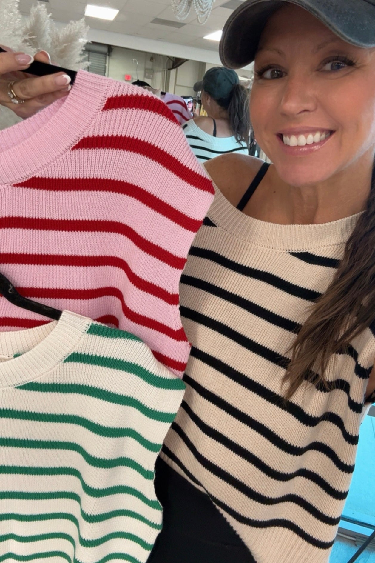 Premium Striped Harmony Knit Top - Upgrade Your Style