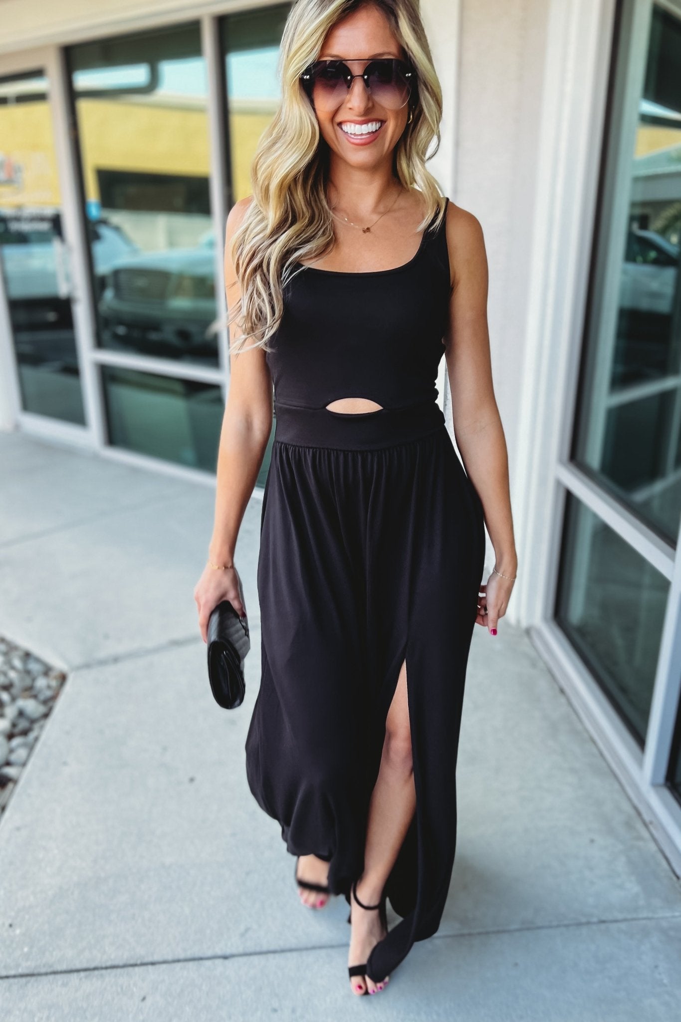 Ultimate Way Back When Maxi Dress - Black