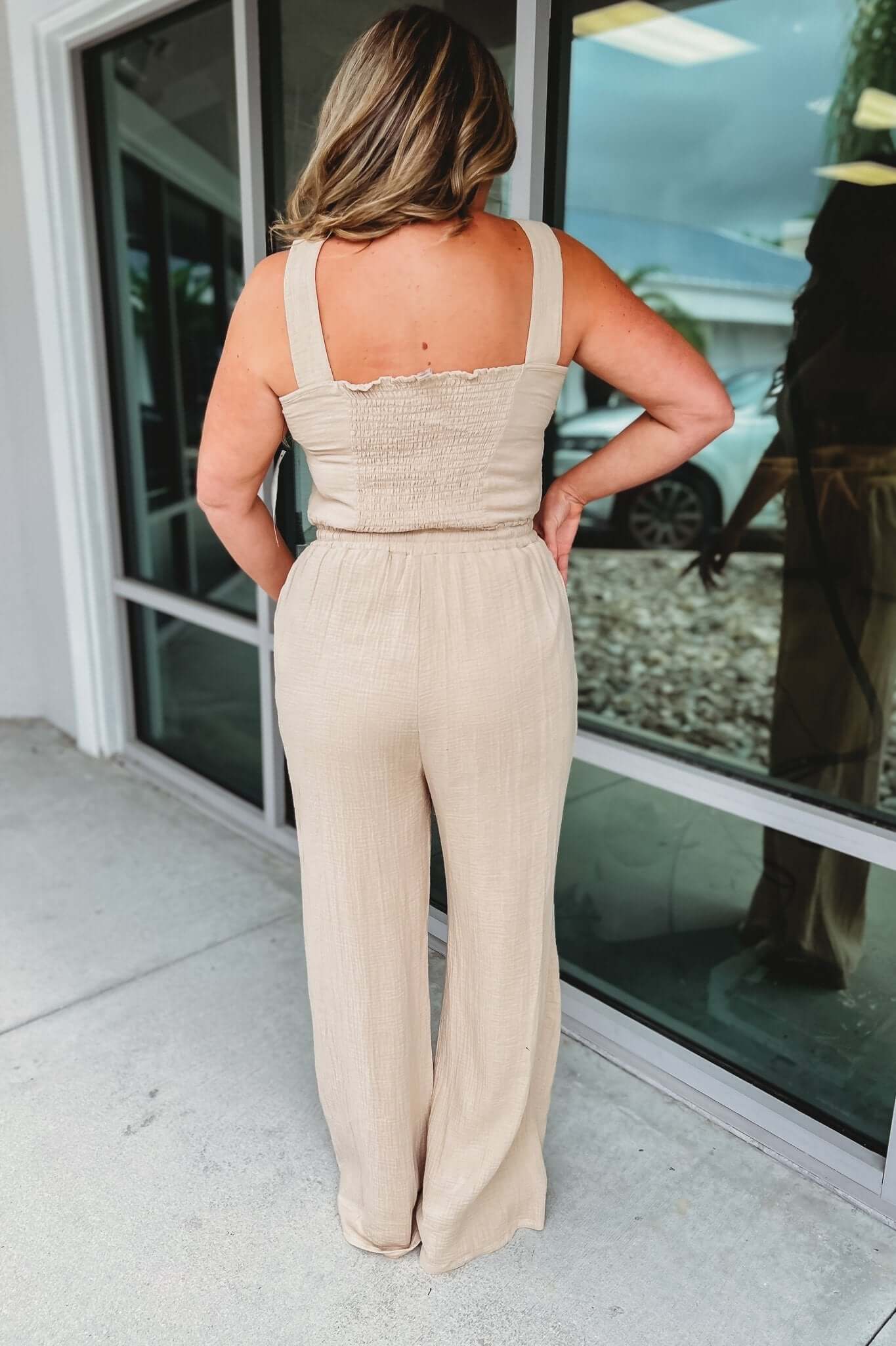 Ultimate Relaxed Fit Cotton Gauze Jumpsuit | 2 Stylish Colors