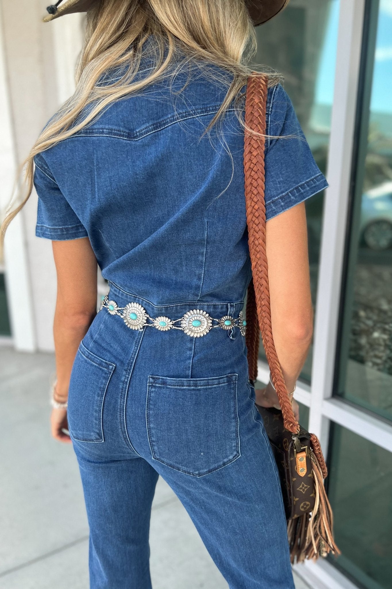 Premium Southern Charm Denim Jumpsuit - Ultimate Vintage Style