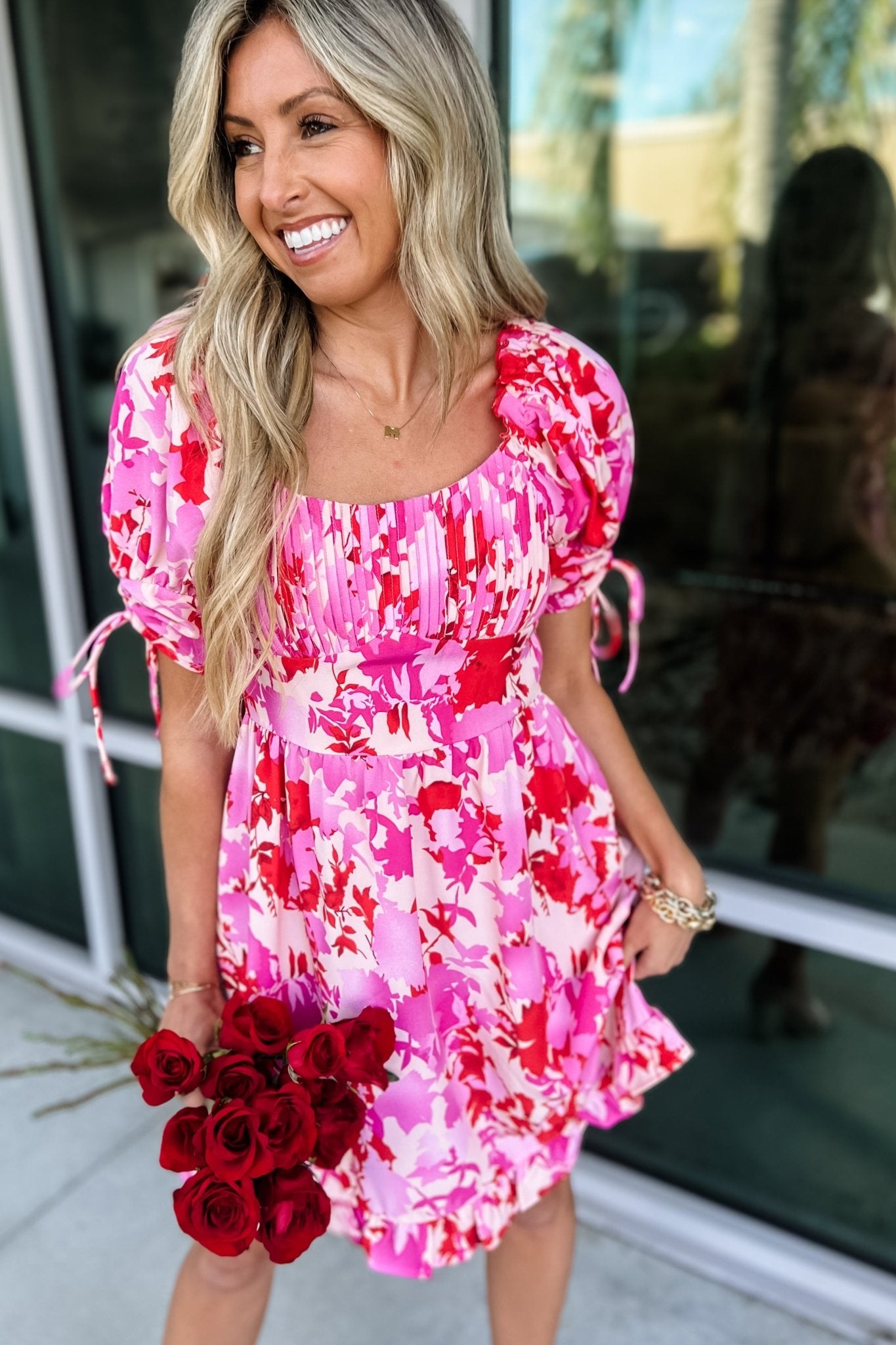 Ultimate Forever in Bloom Pink Floral Dress