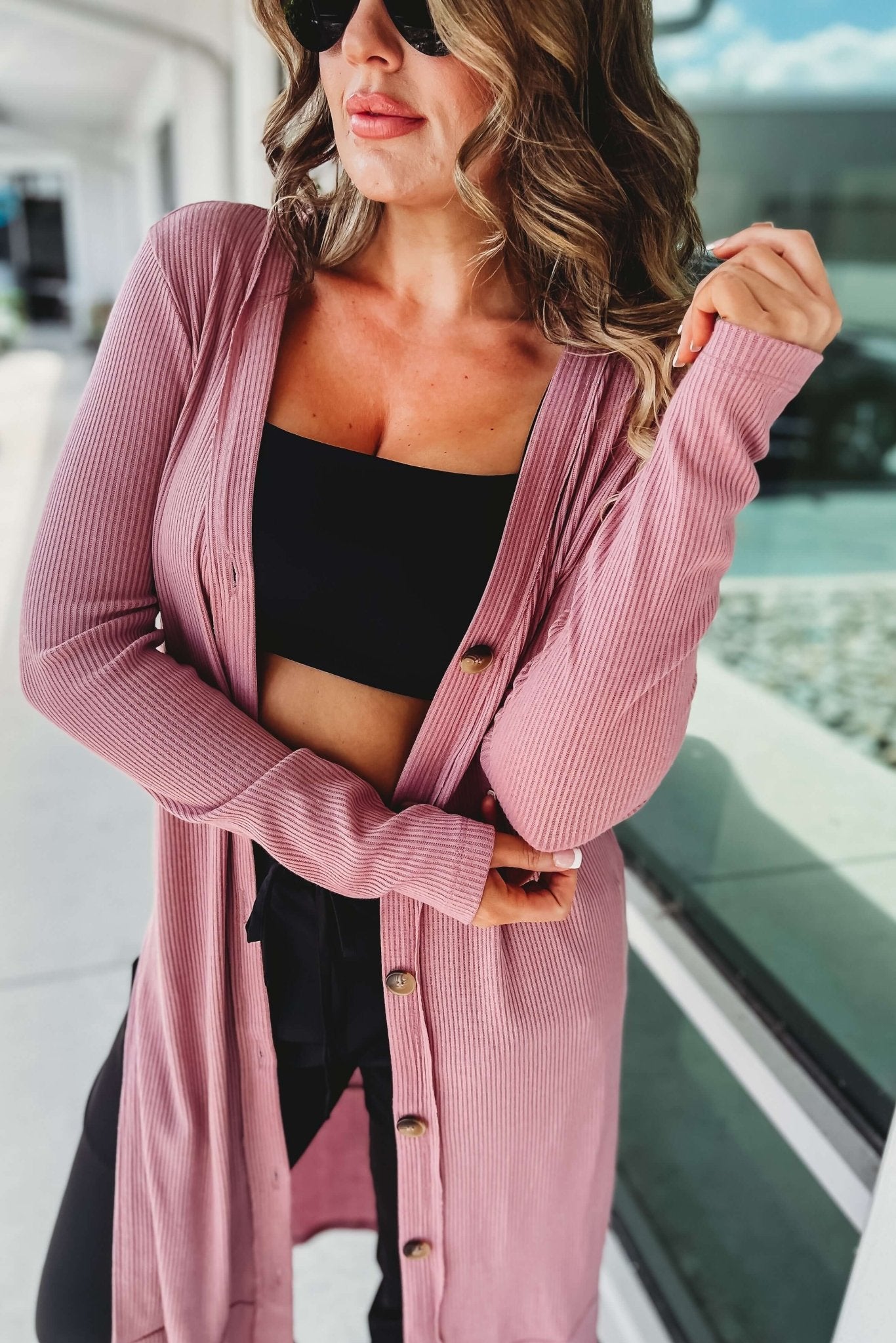 Premium Ribbed Duster Cardigan - Ultimate Comfort & Style