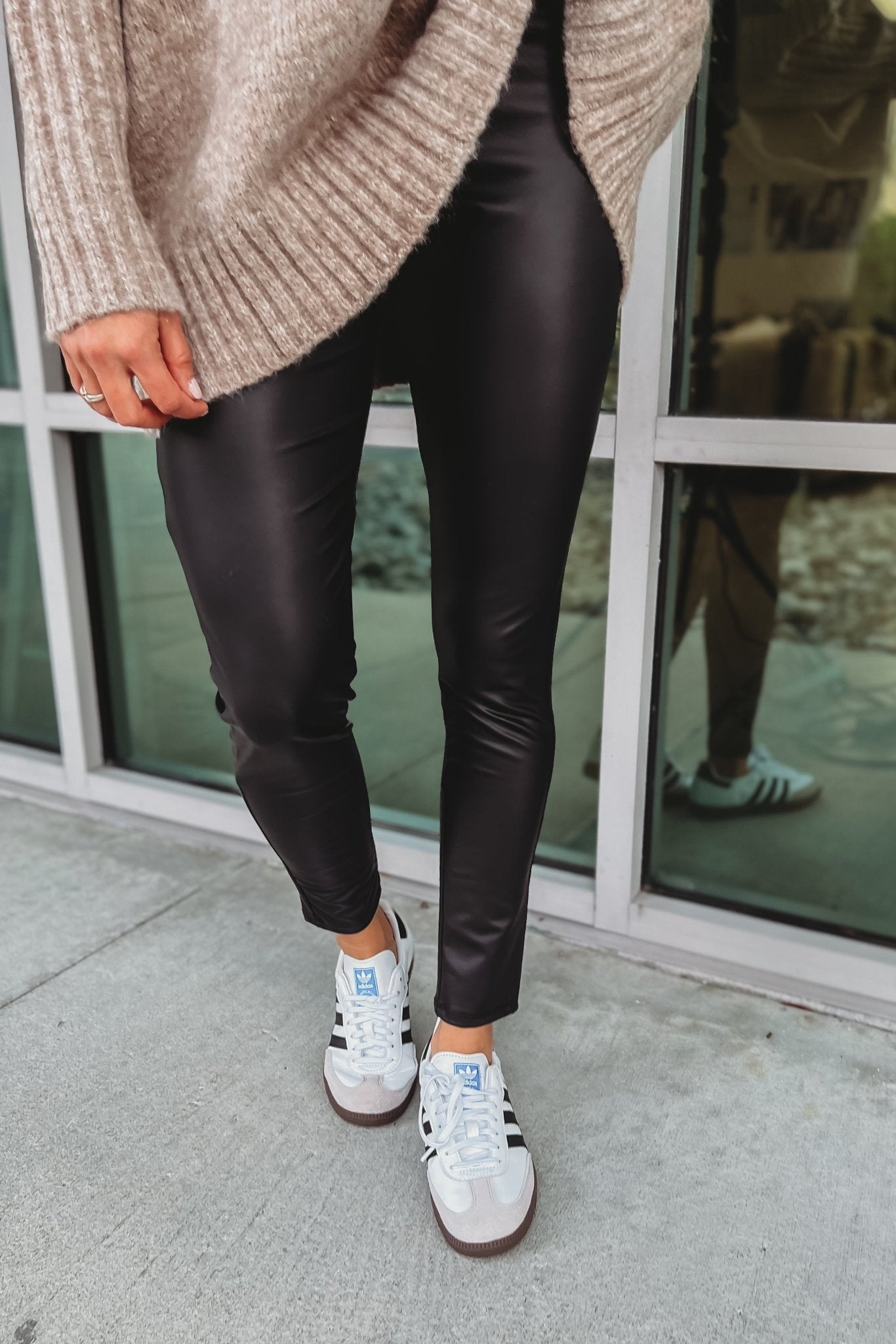 Premium Faux Leather Leggings - Ultimate Comfort & Style