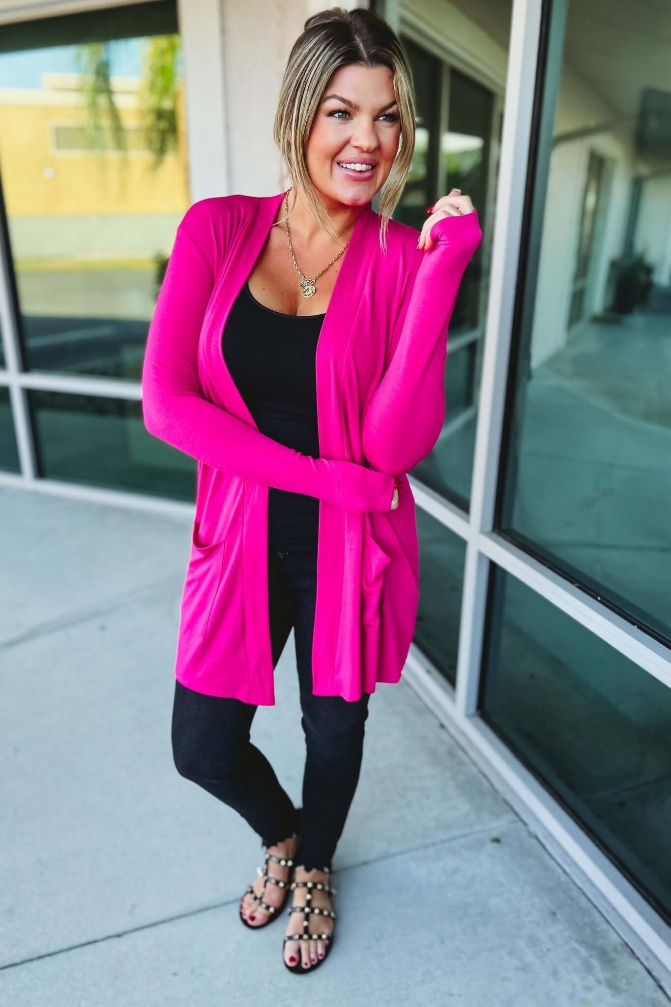 Ultimate Cozy Shorter Length Cardigan - 14 Vibrant Colors!