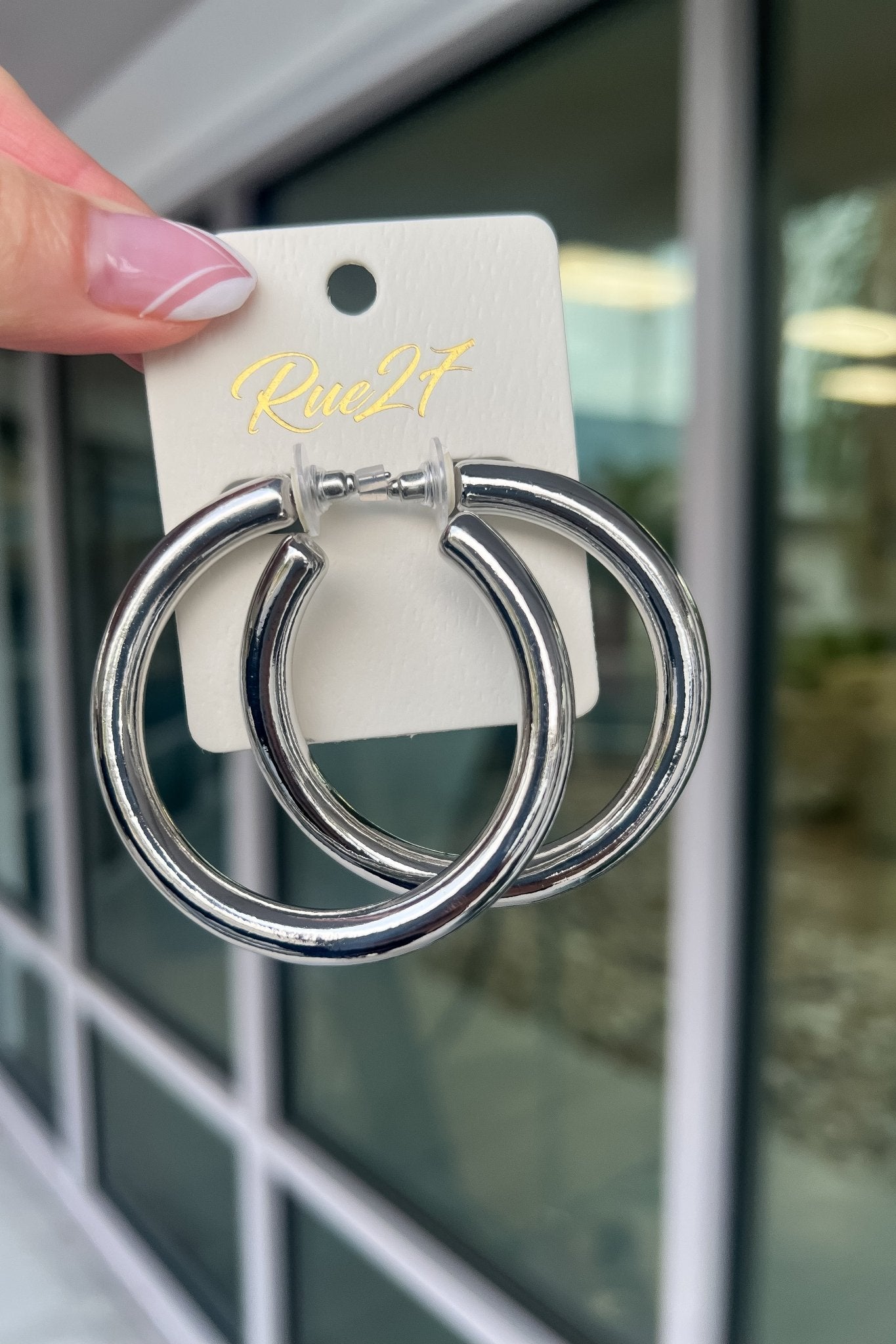 Premium Dual-Tone Hoop Earrings - Ultimate Style Upgrade
