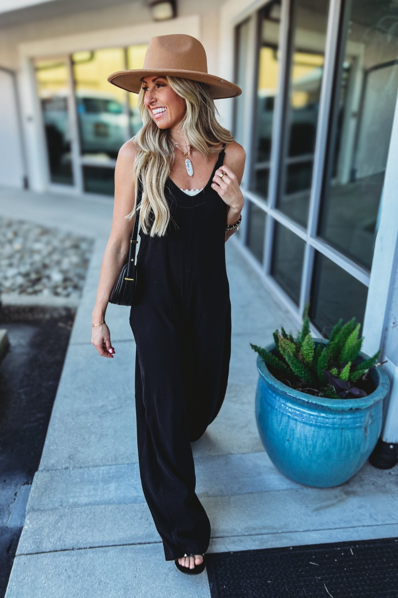 Premium Desert Moon Black Jumpsuit - Ultimate Boho Style