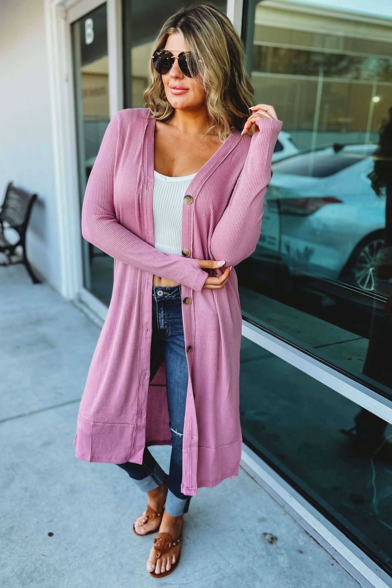 Premium Ribbed Duster Cardigan - Ultimate Comfort & Style