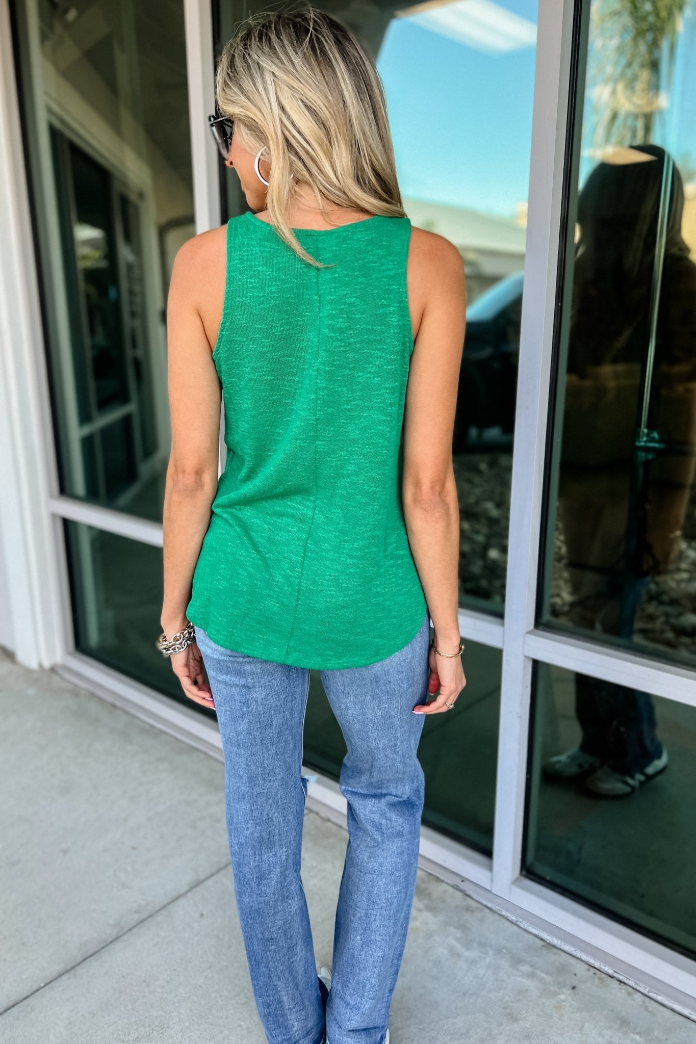 Premium Slub Knit Tank Top - Effortless Style & Comfort