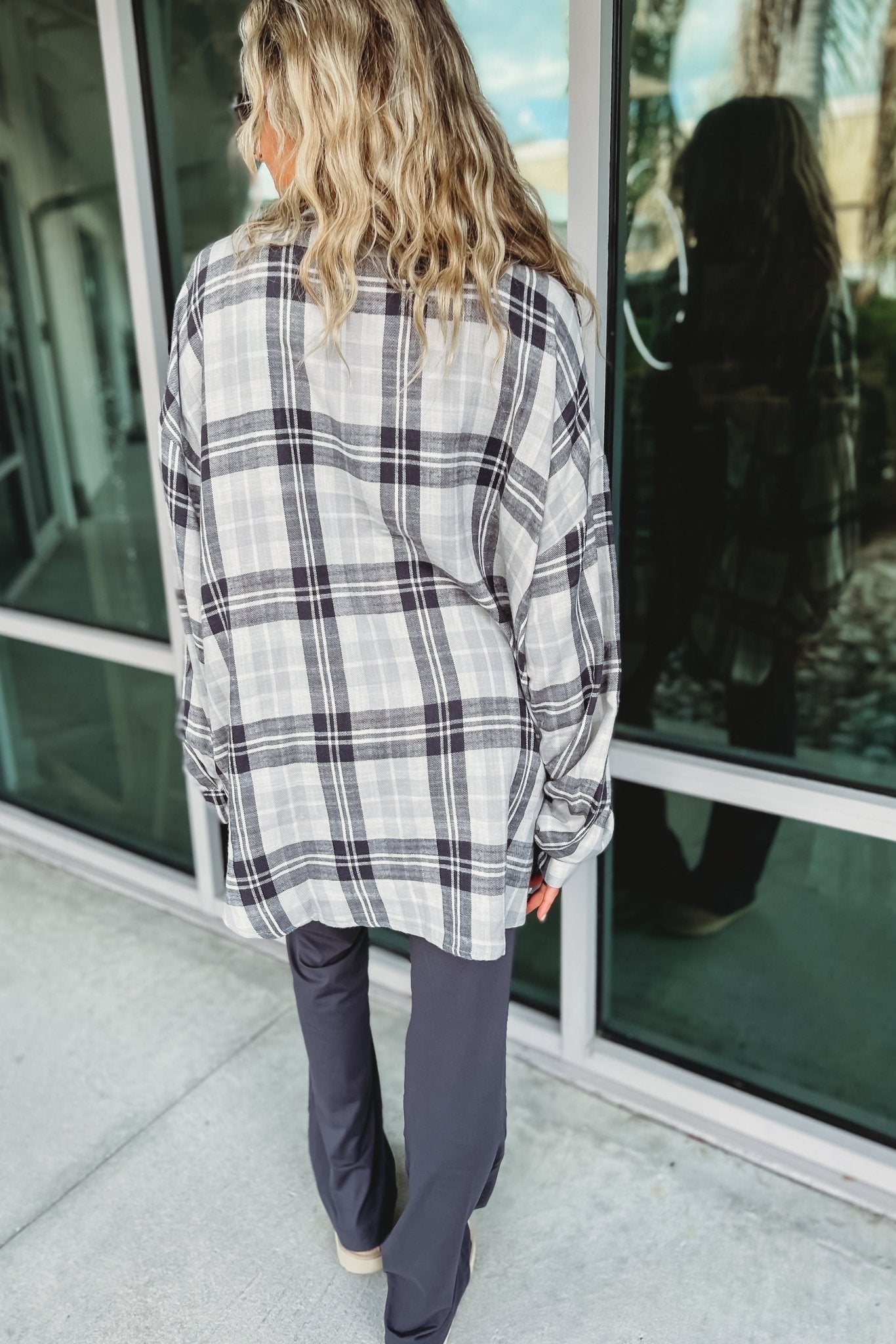 Premium Oversized Boyfriend Flannel Shirt - Ultimate Comfort & Style